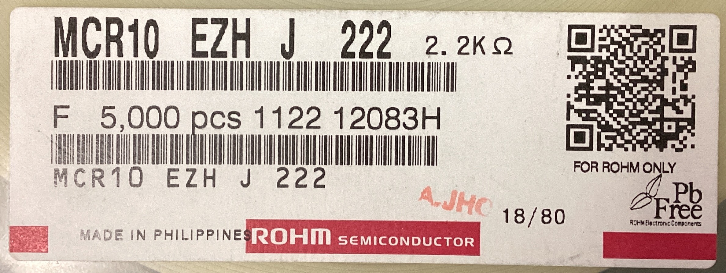 MCR10EZHJ222