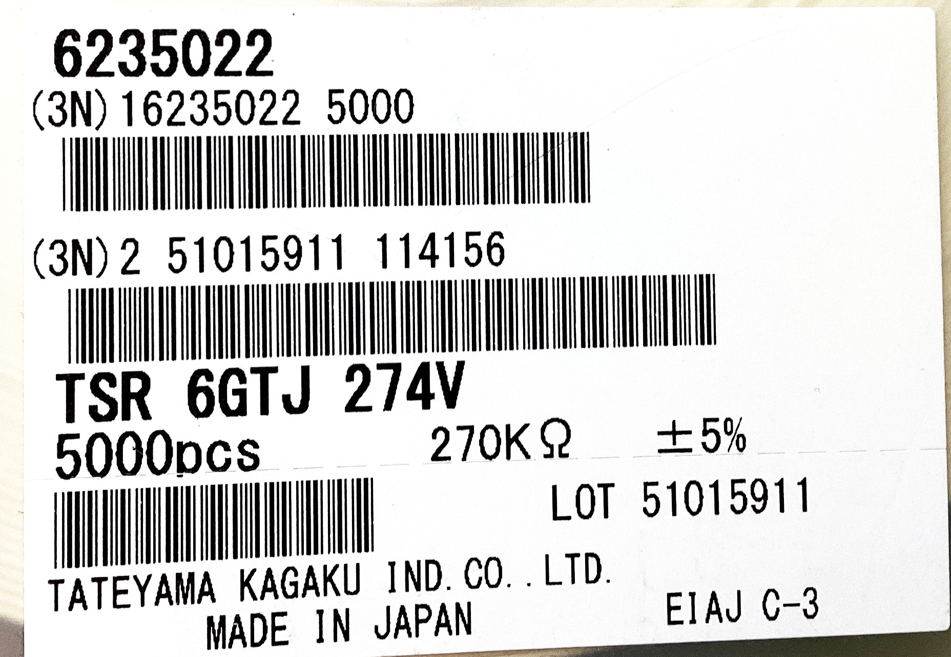 TSR6GTJ274V