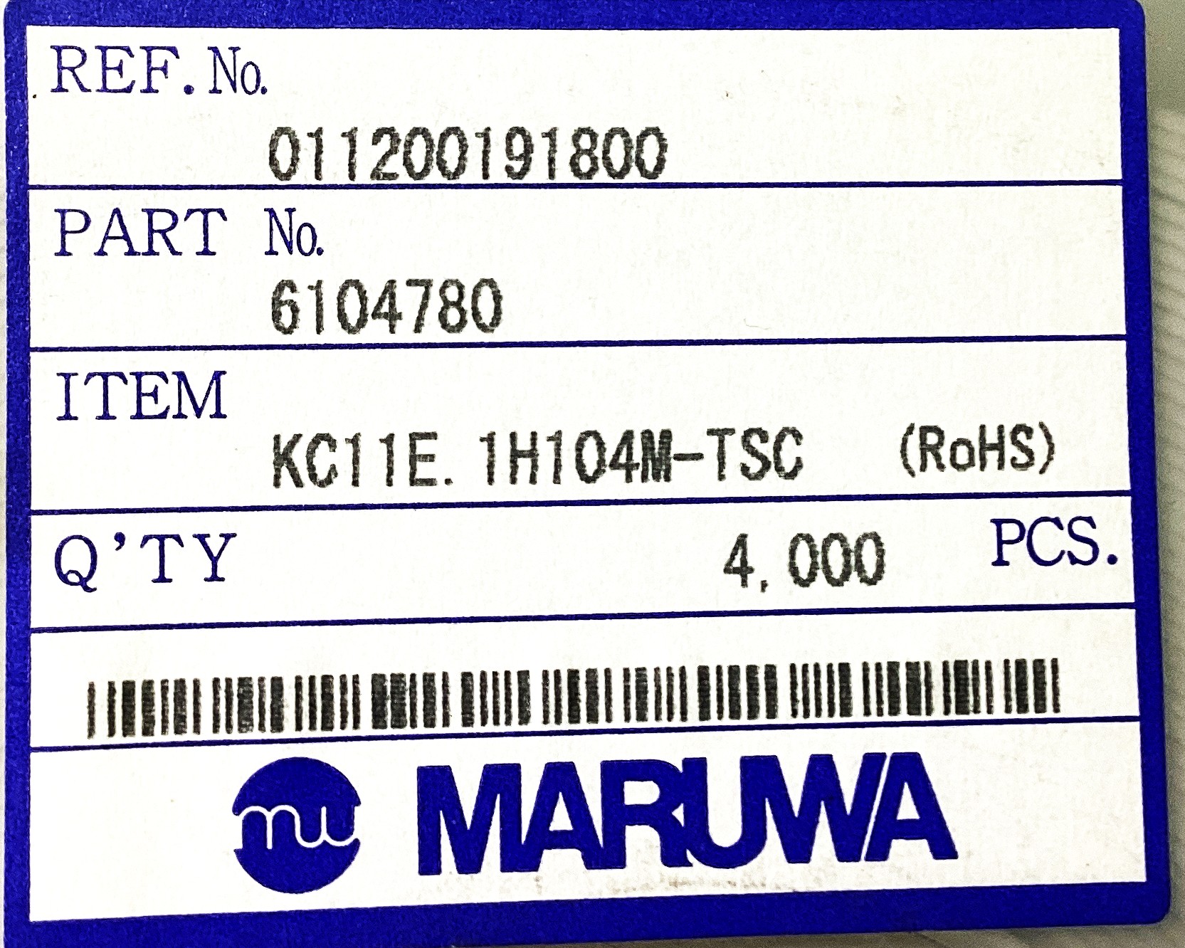 KC11E.1H104M-TSC