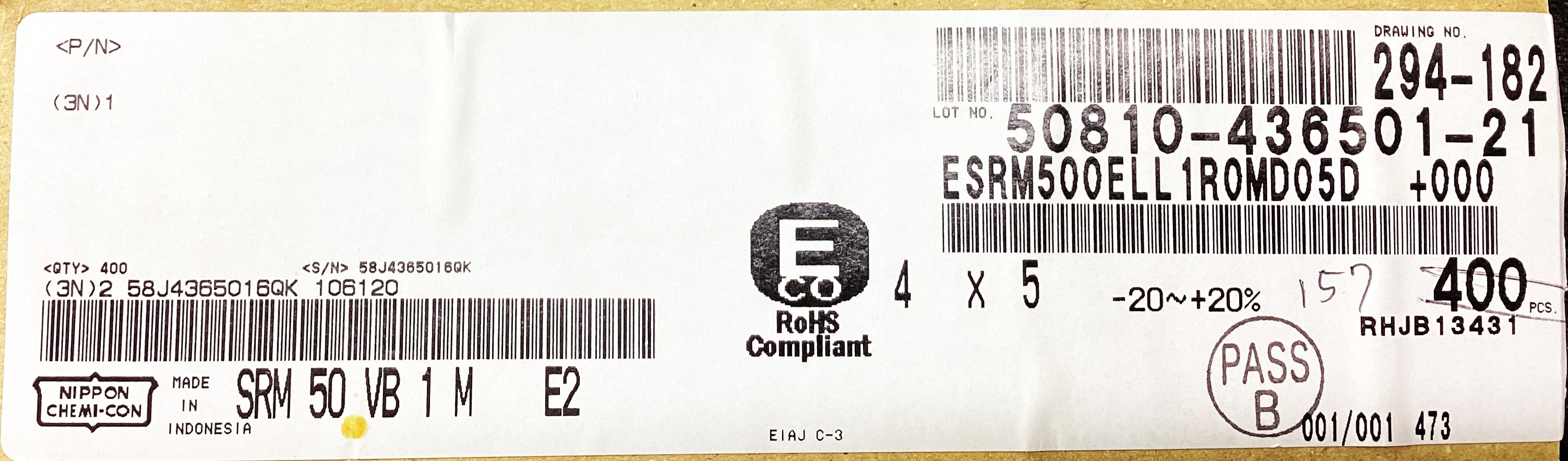 ESRM500ELL1R0MD05D