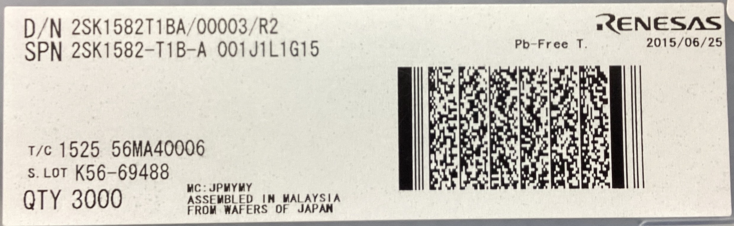 2SK1582-T1B-A