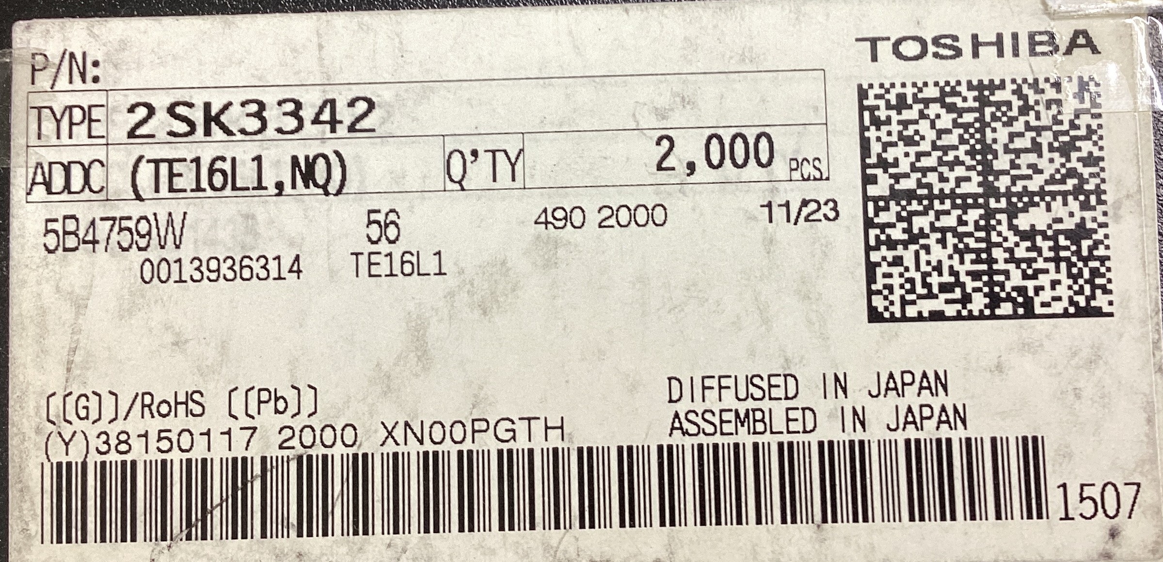 2SK3342(TE16L1,NQ)