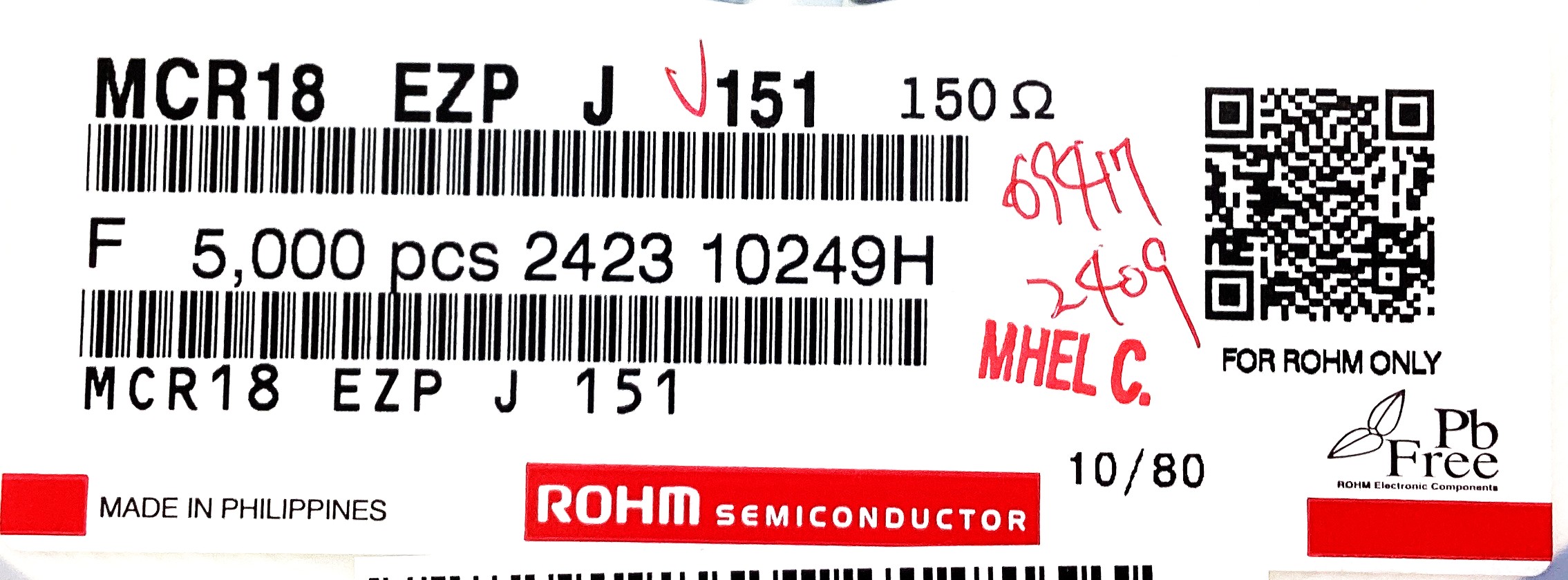 MCR18EZPJ151