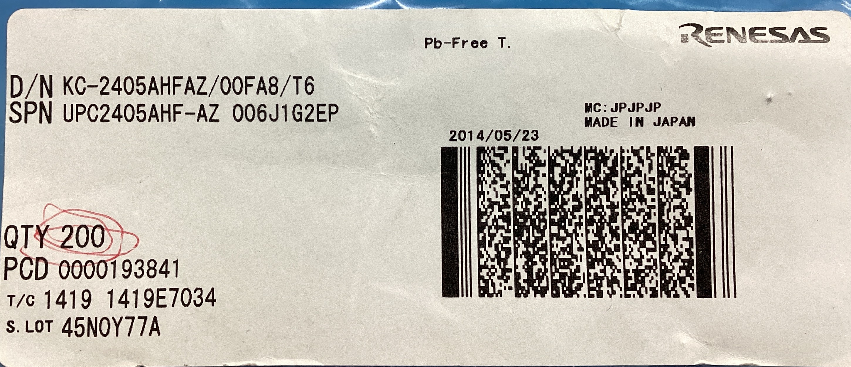 UPC2405AHF-AZ