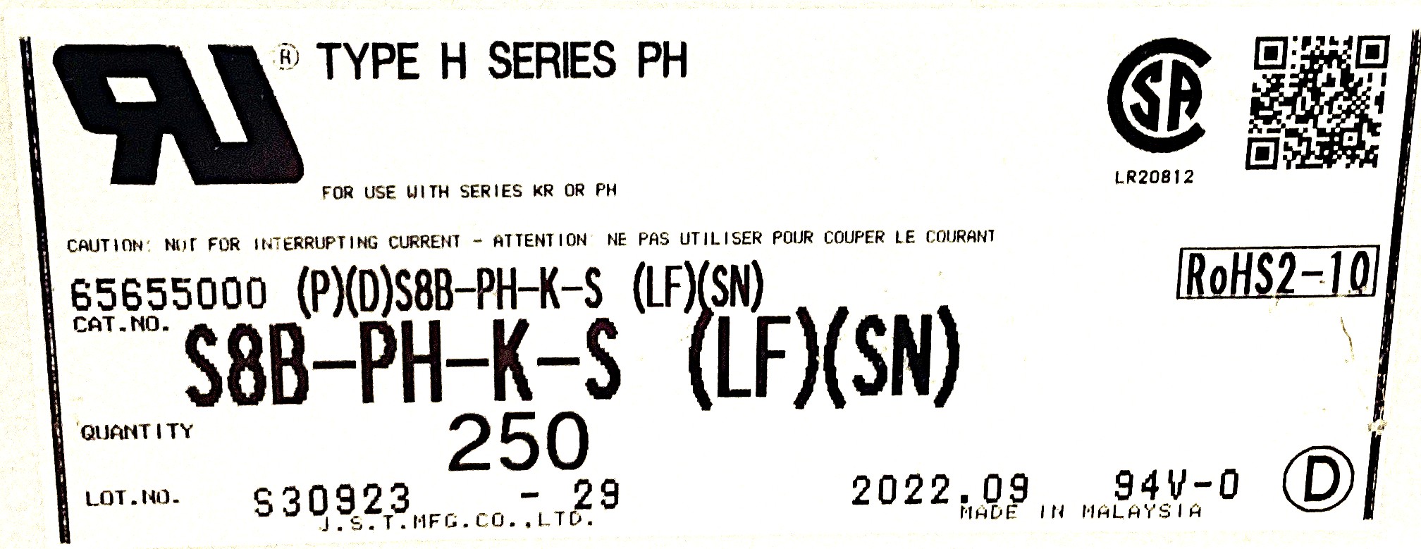 S8B-PH-K-S(LF)(SN)