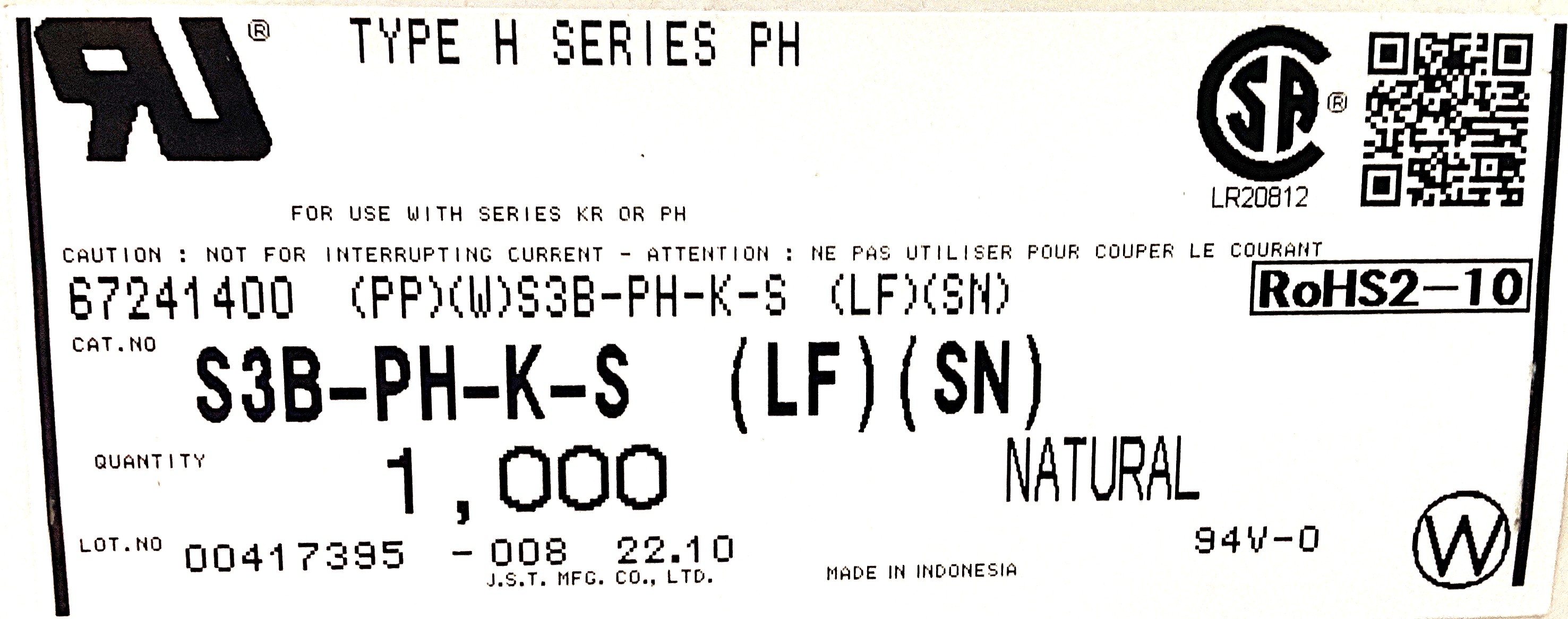 S3B-PH-K-S(LF)(SN)