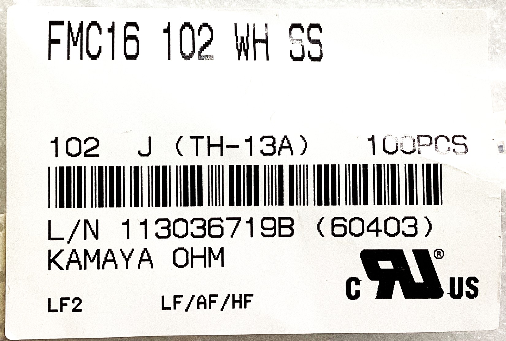 FMC16102WHSS