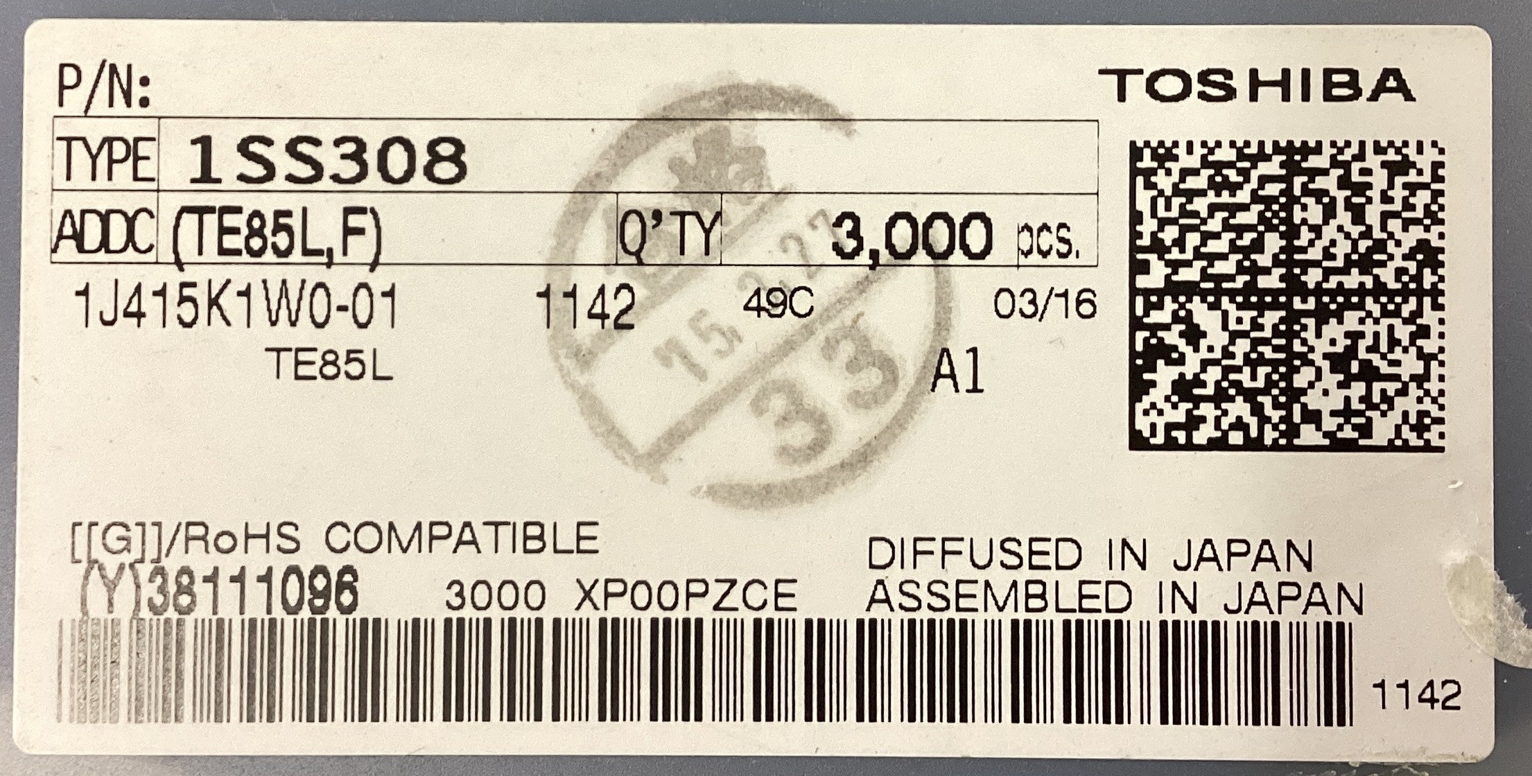 1SS308(TE85L,F)