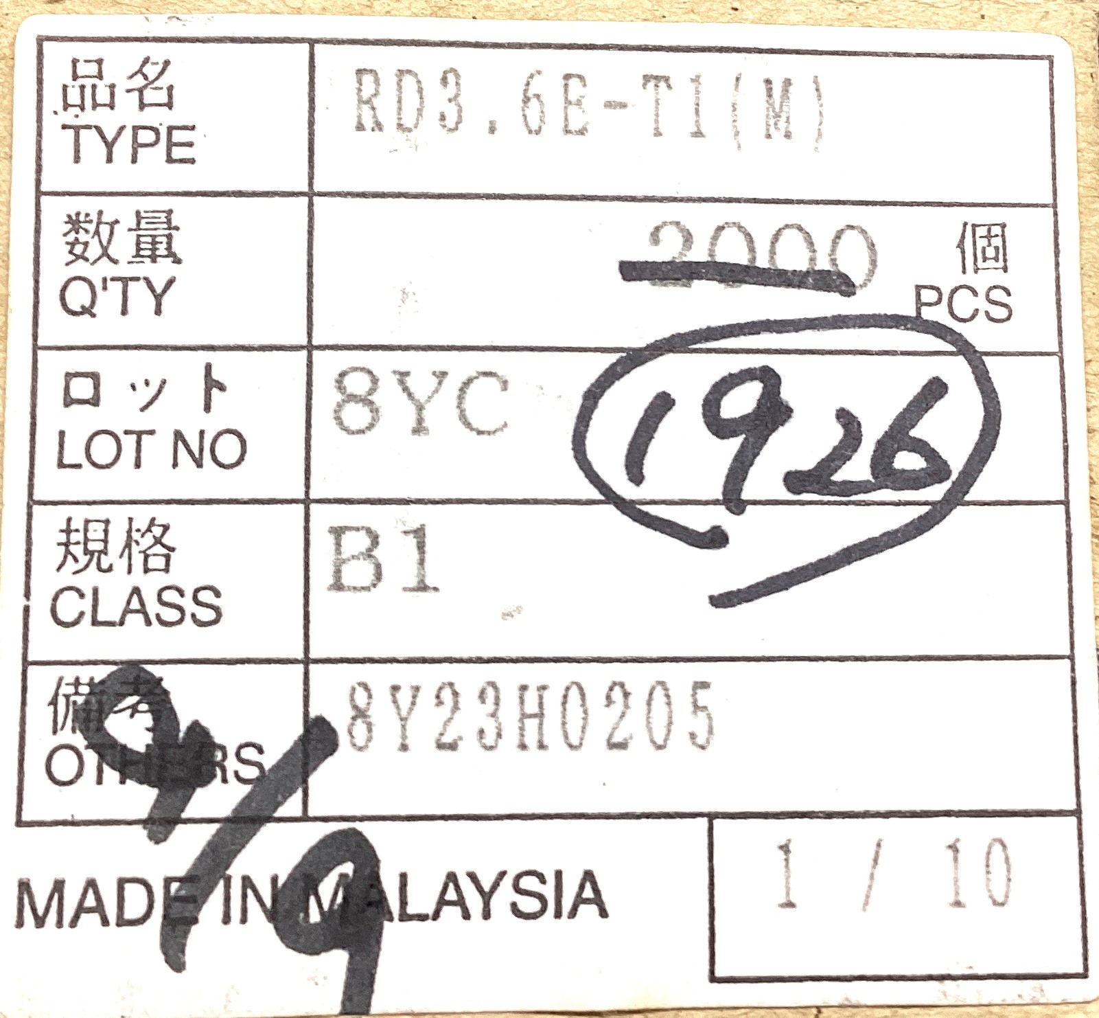 RD3.6E-T1M B1