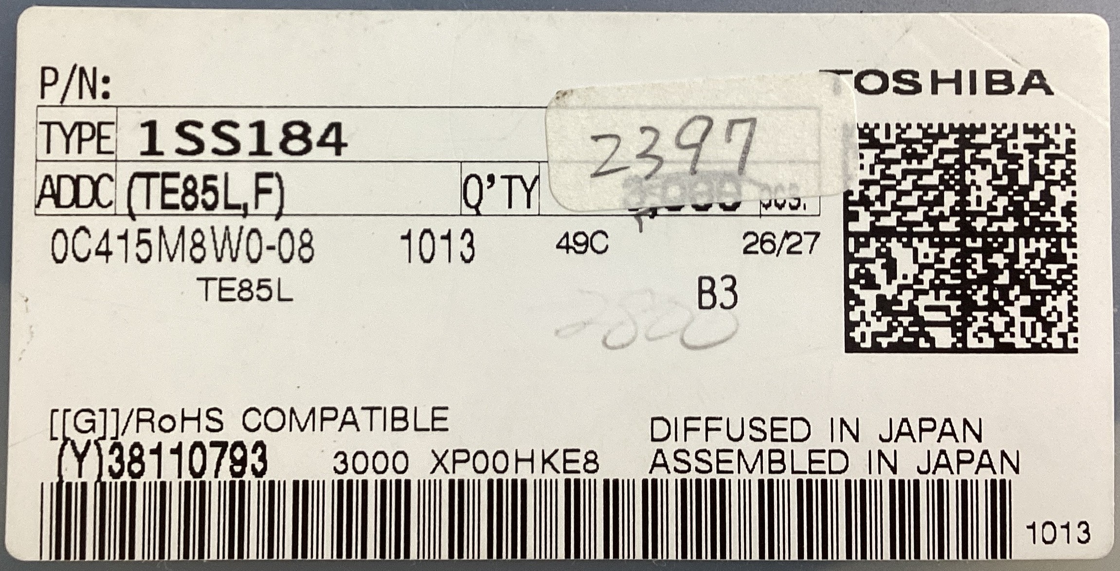 1SS184(TE85L,F)