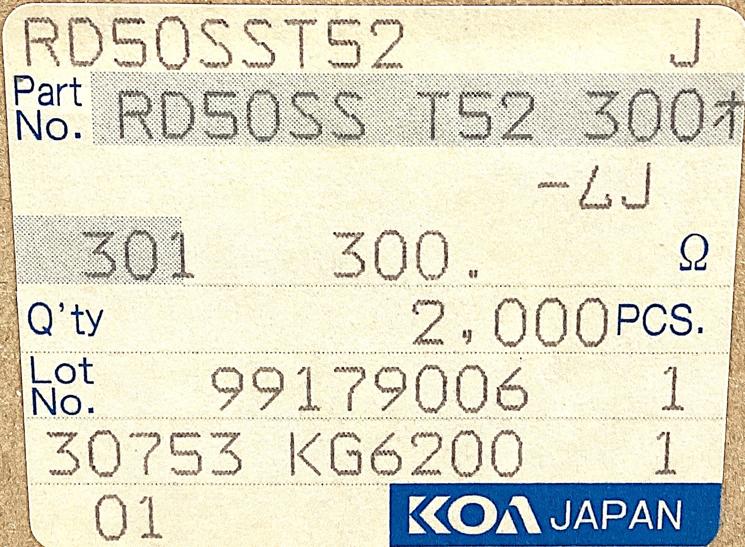 RD50SST52301J