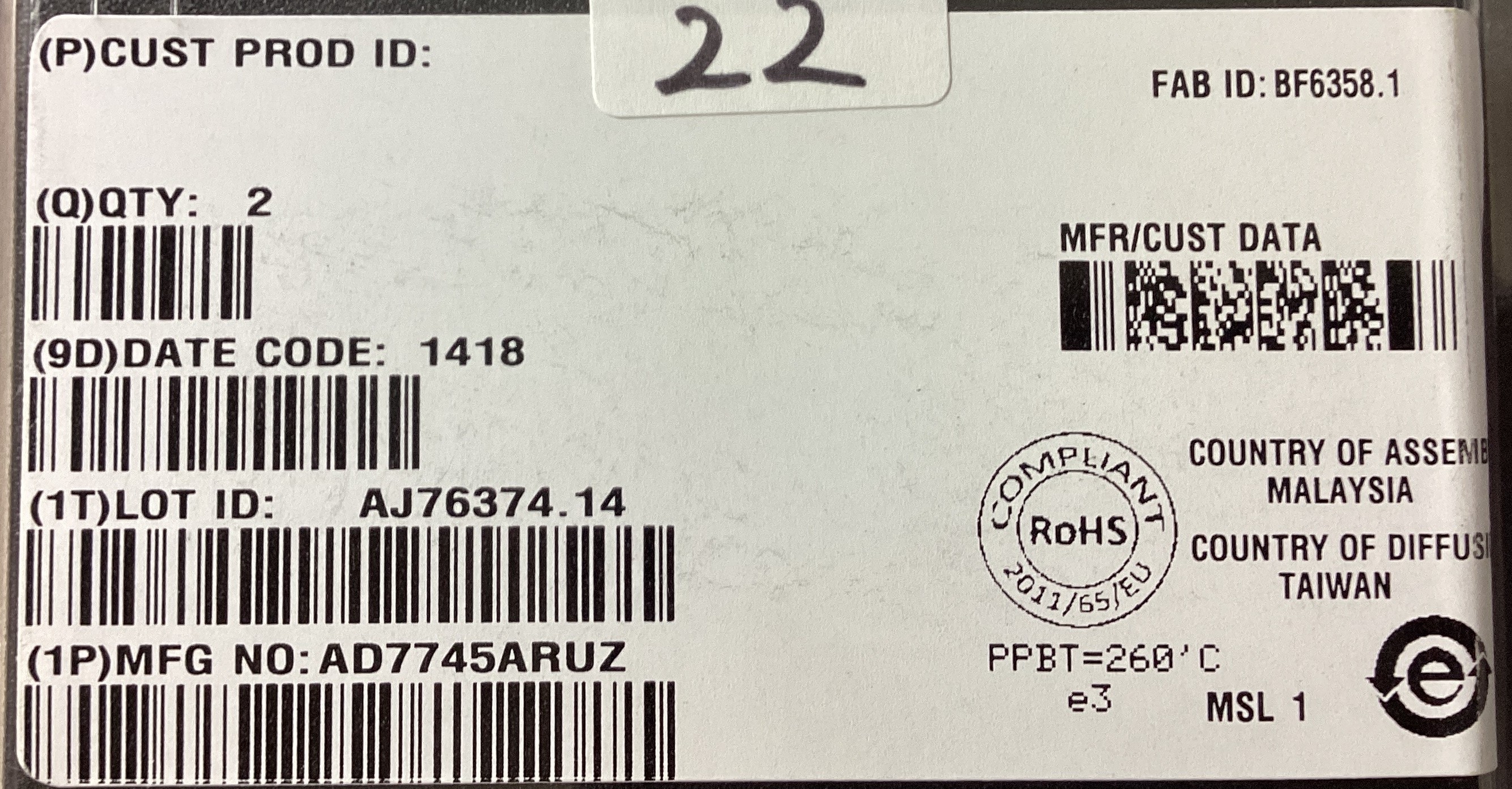 AD7745ARUZ