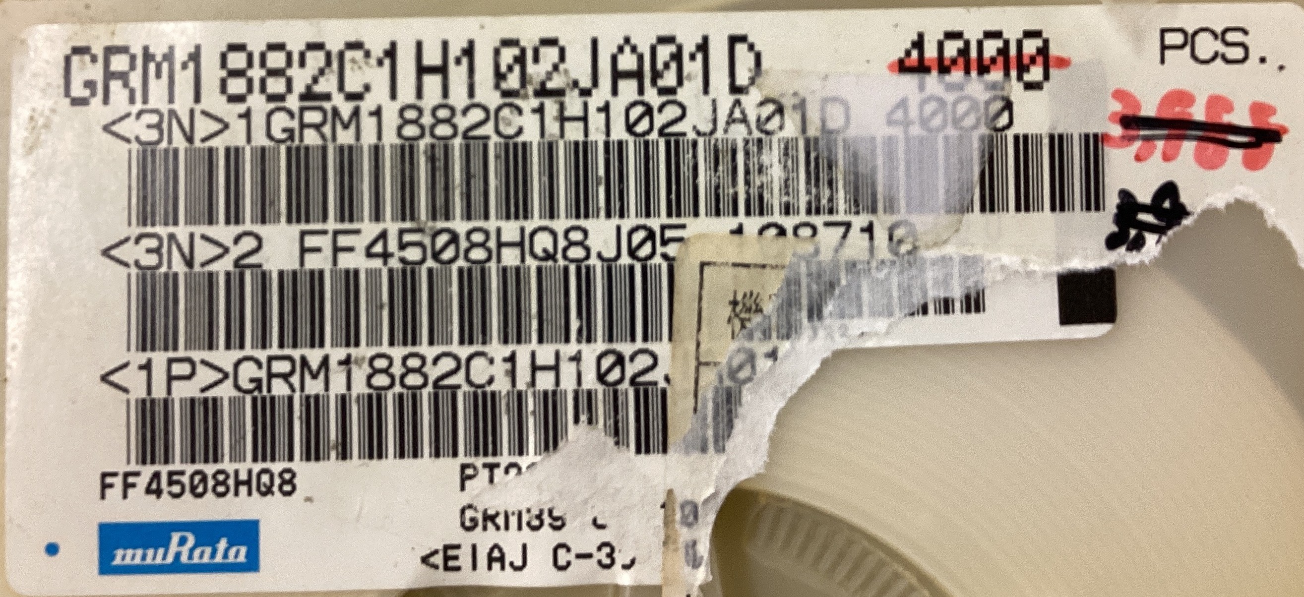 GRM1882C1H102JA01D