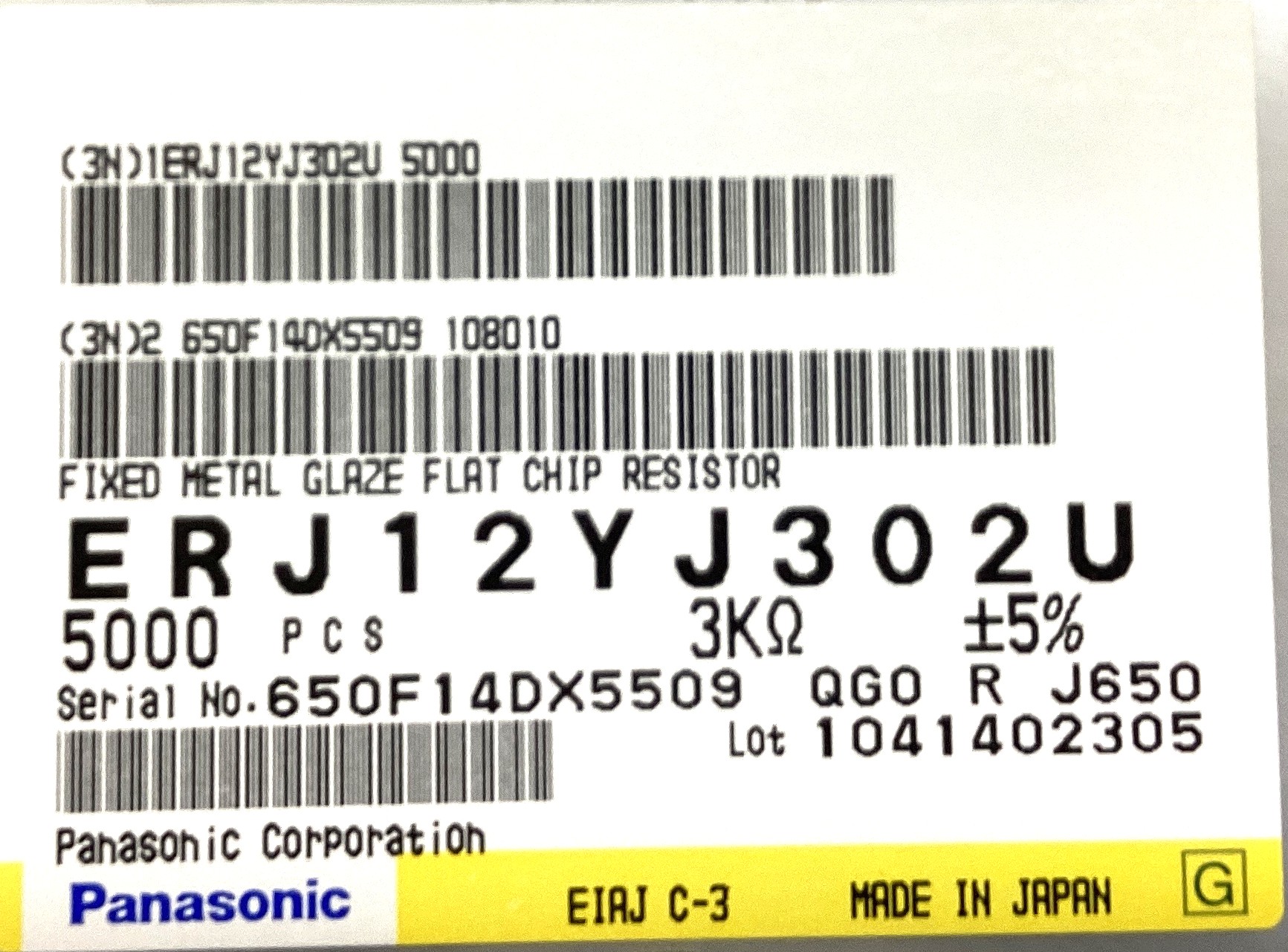 ERJ12YJ302U