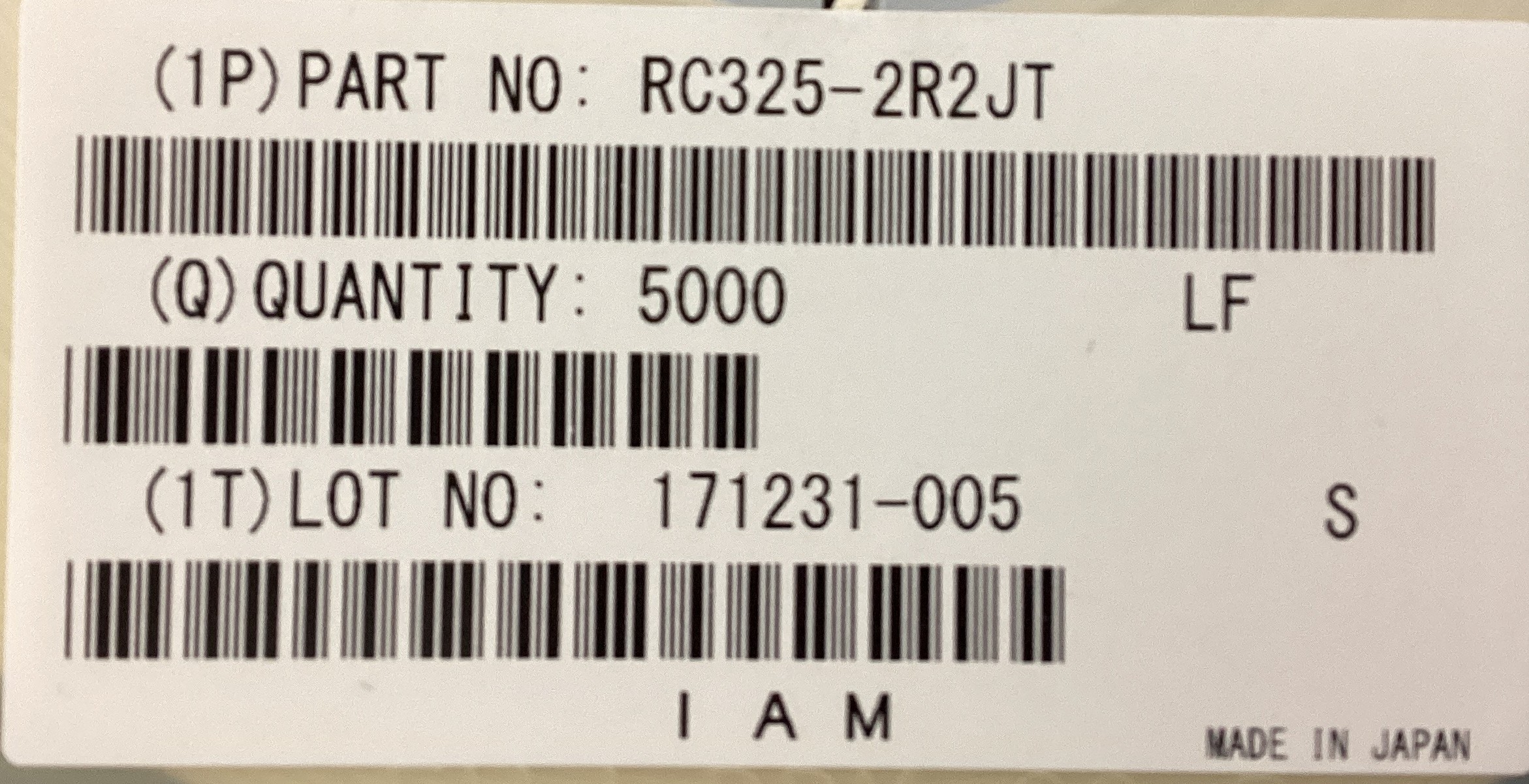 RC325-2R2JT