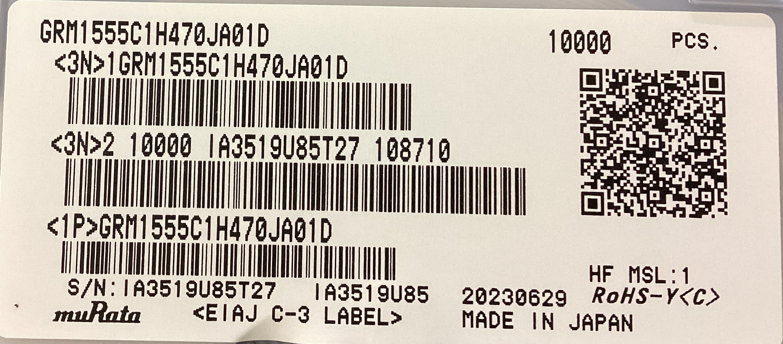 GRM1555C1H470JA01D