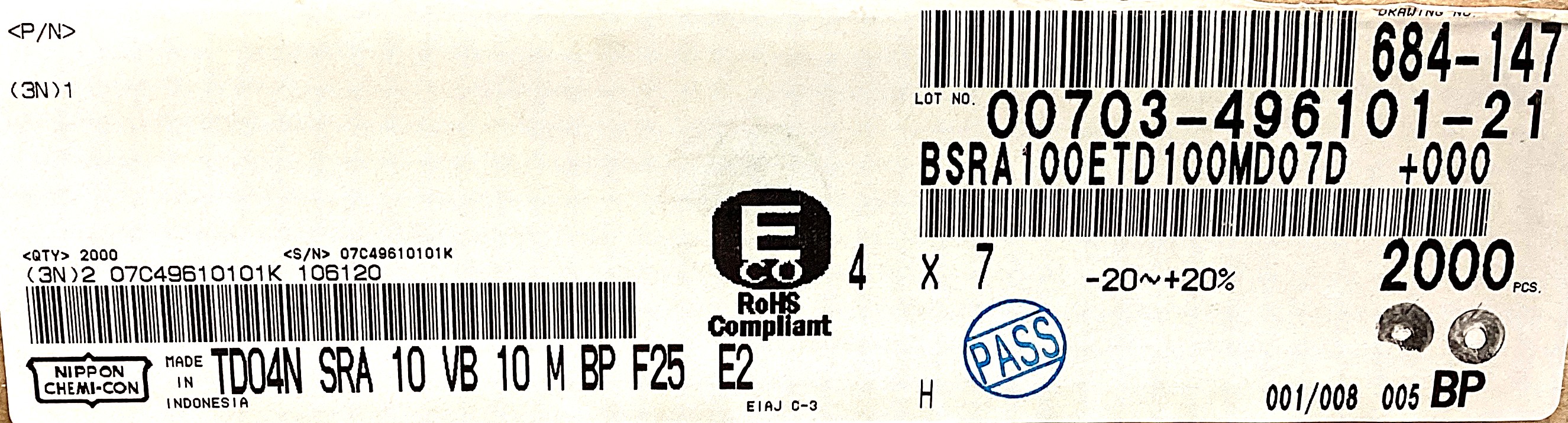 BSRA100ETD100MD07D