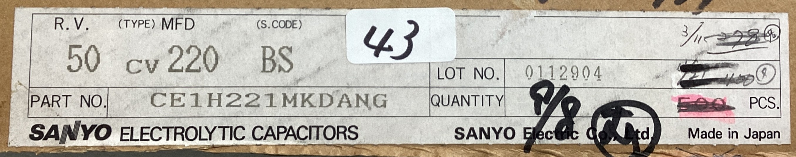 CE1H221MKDANG