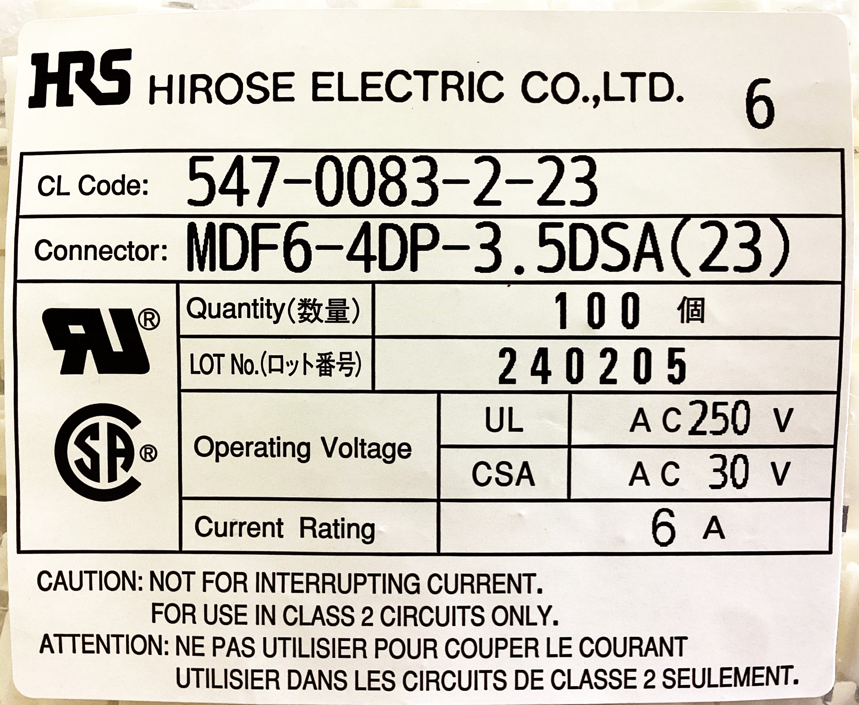 MDF6-4DP-3.5DSA(23)