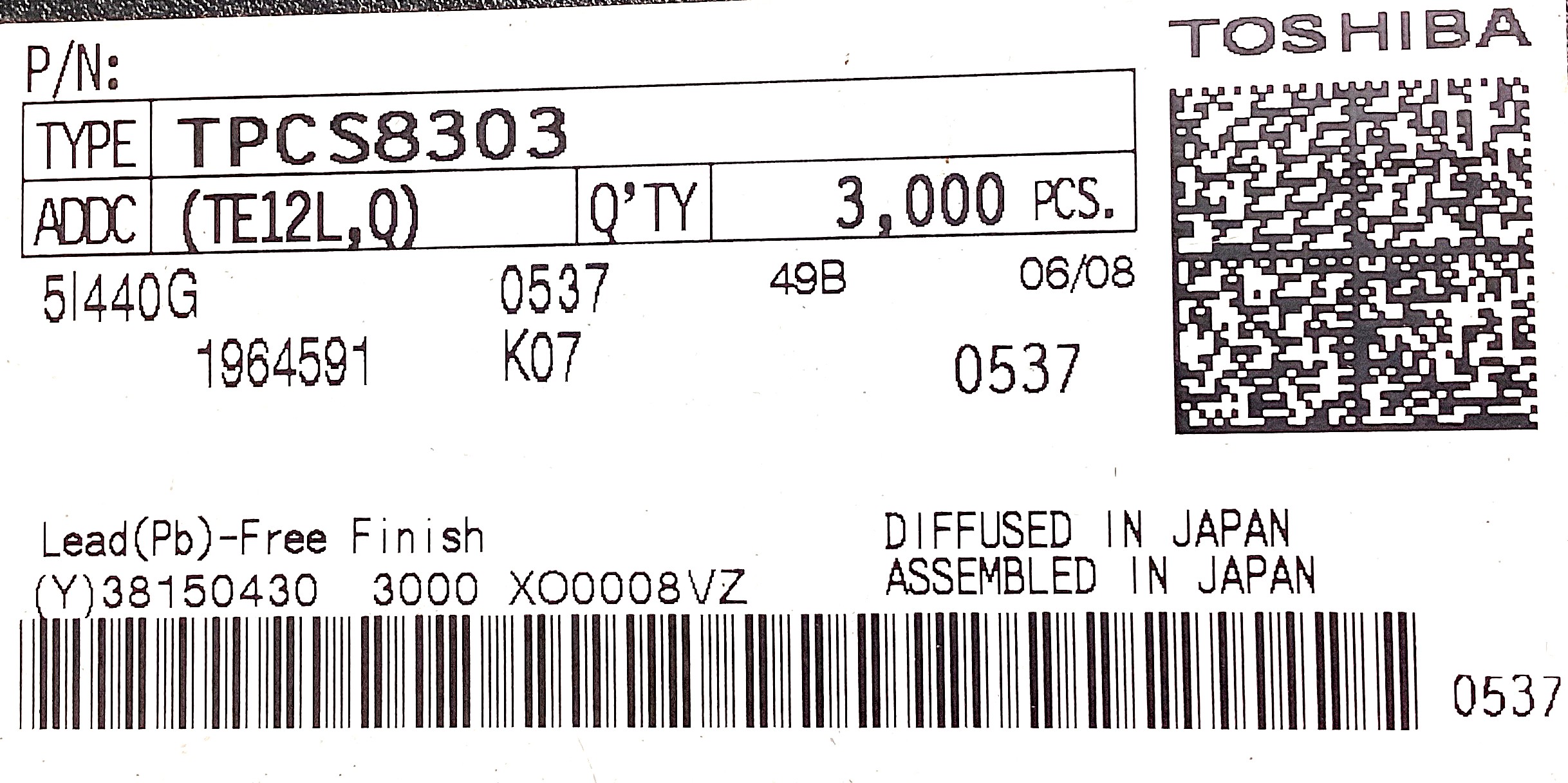 TPCS8303(TE12L,Q)