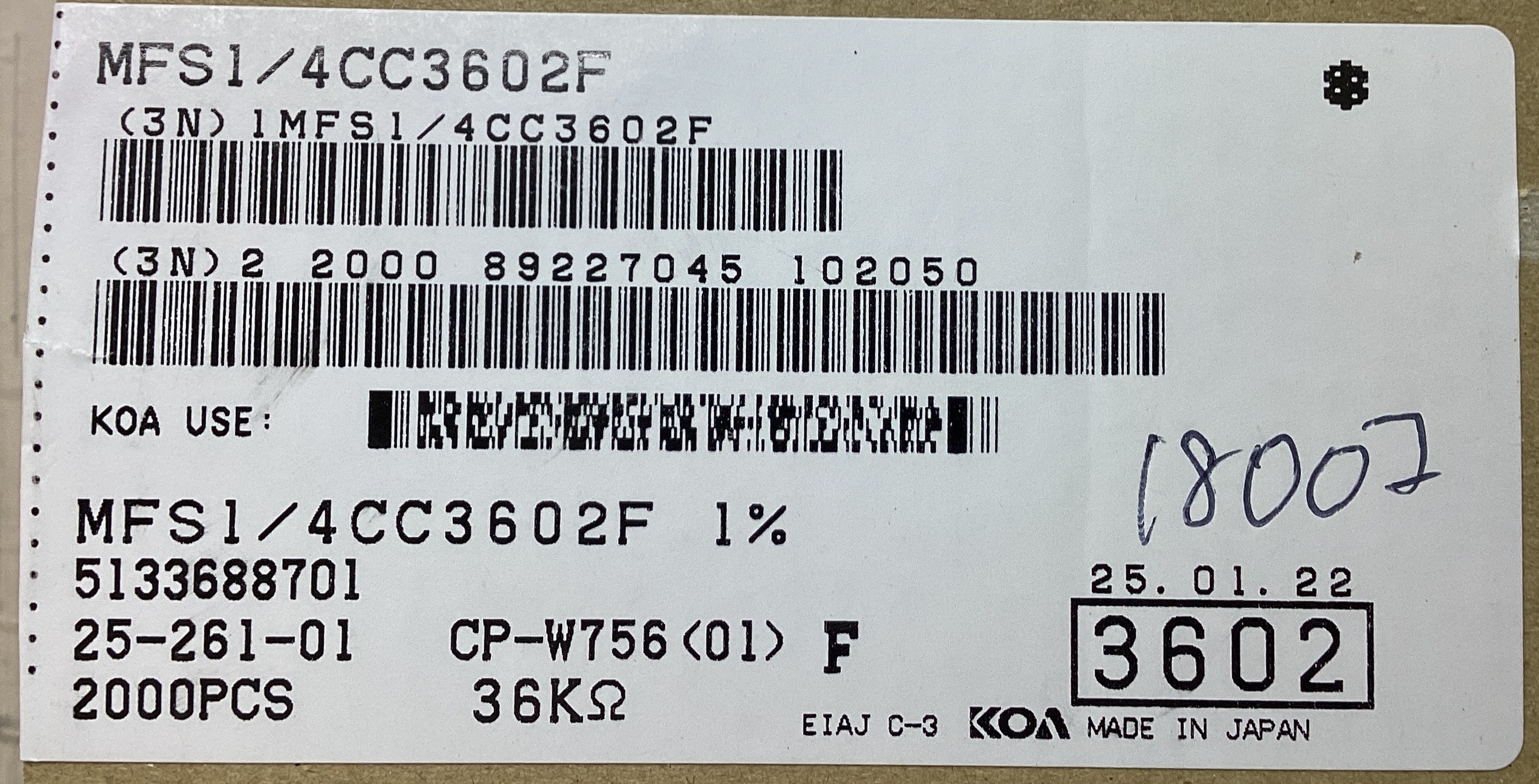 MFS1/4CC 3602F