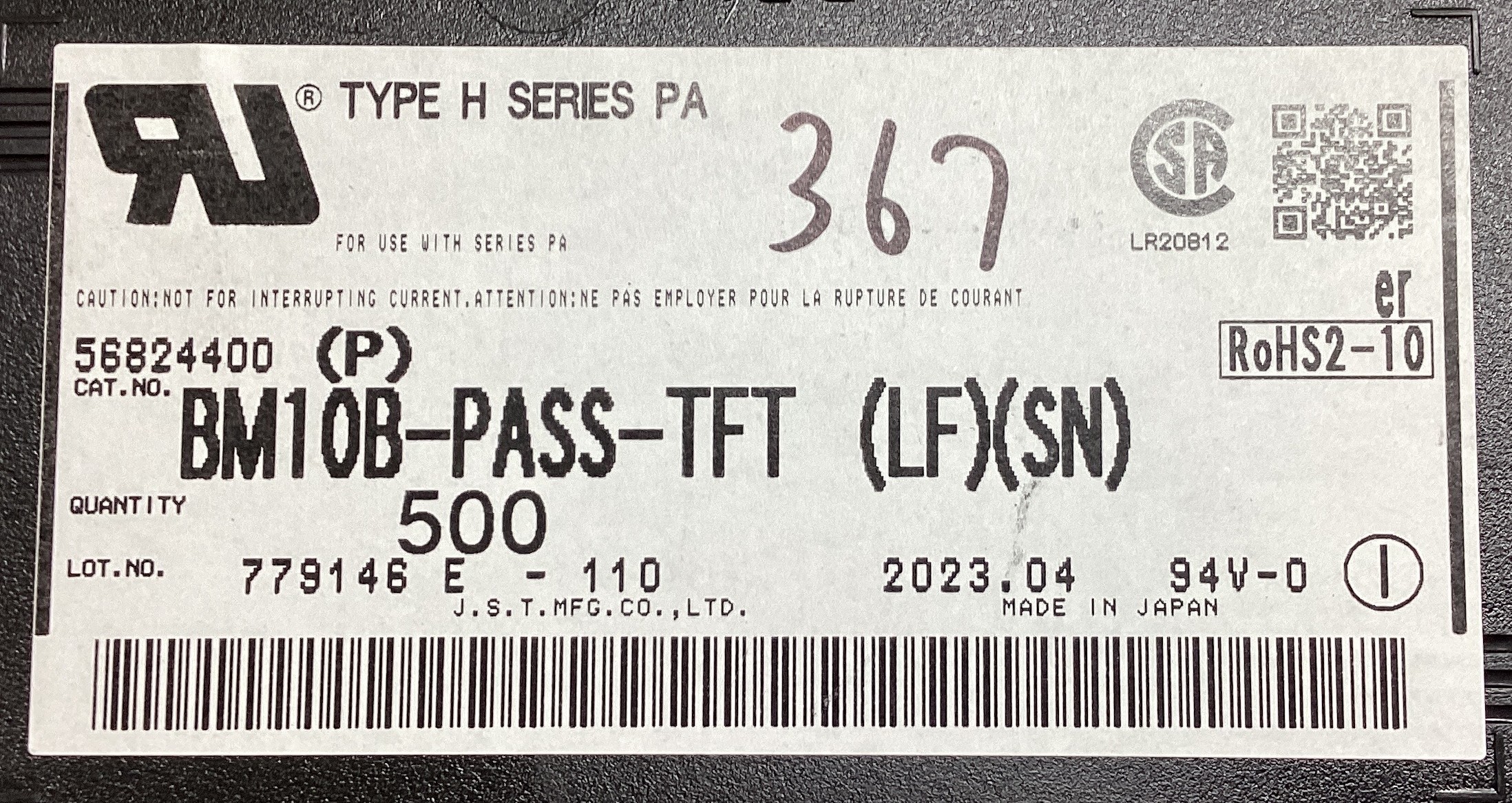 BM10B-PASS-TFT(LF)(SN)