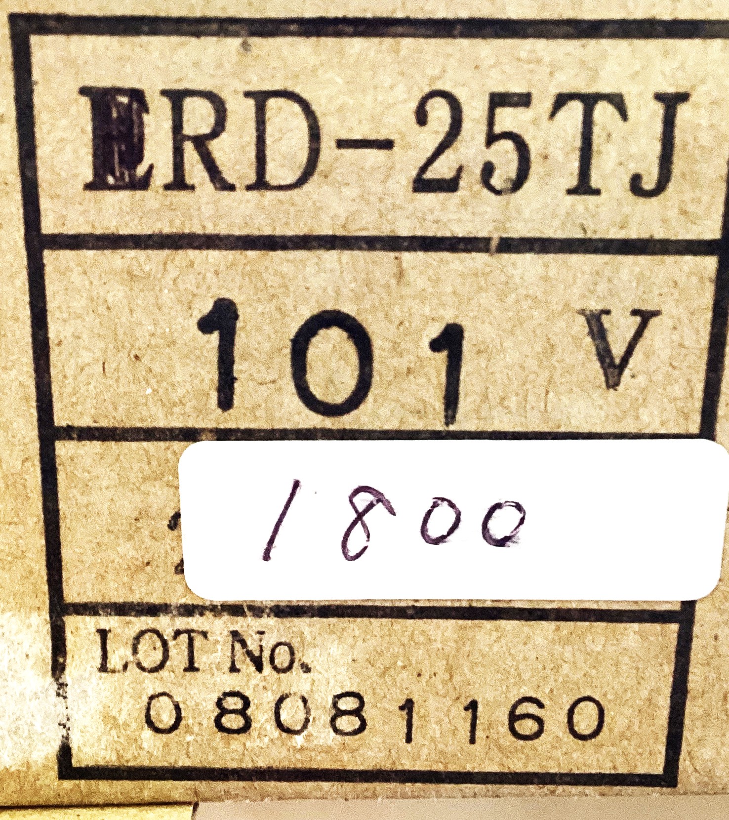 RD-25TJ101V