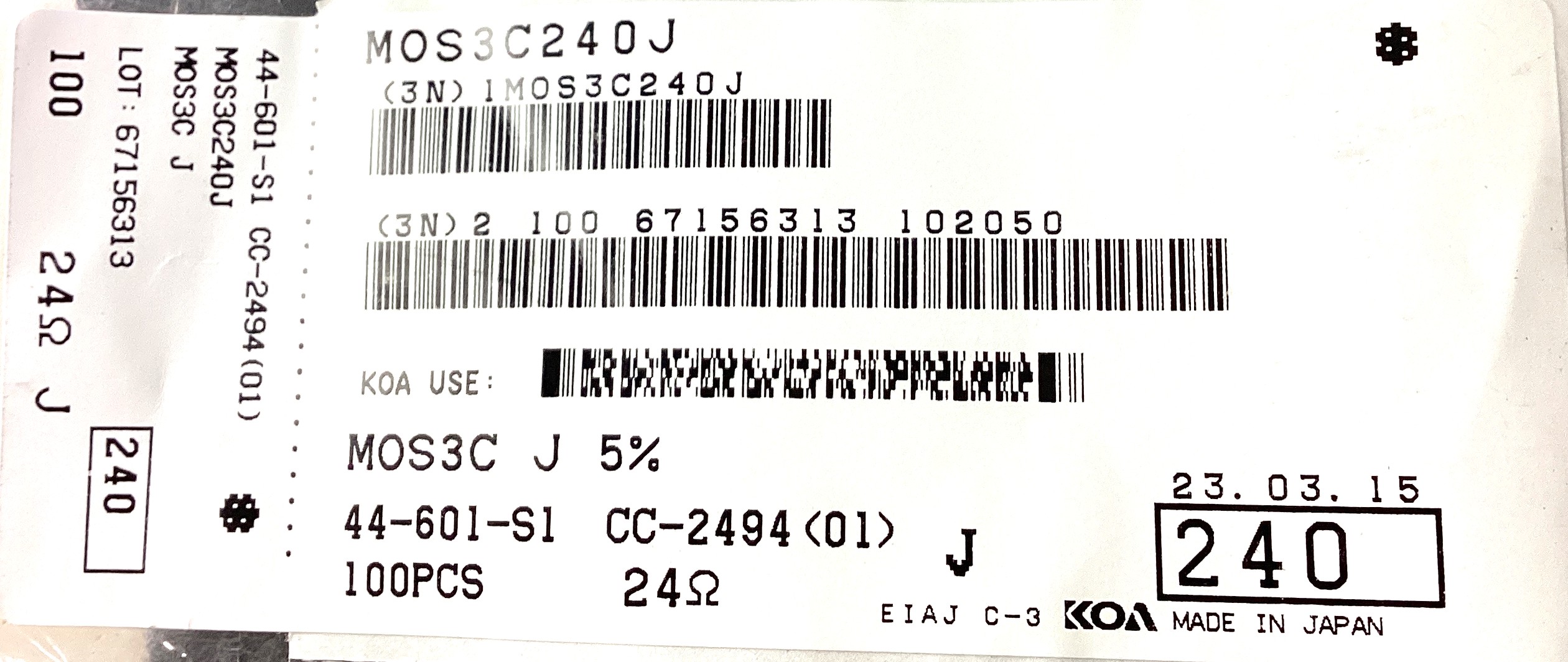 MOS3C240J
