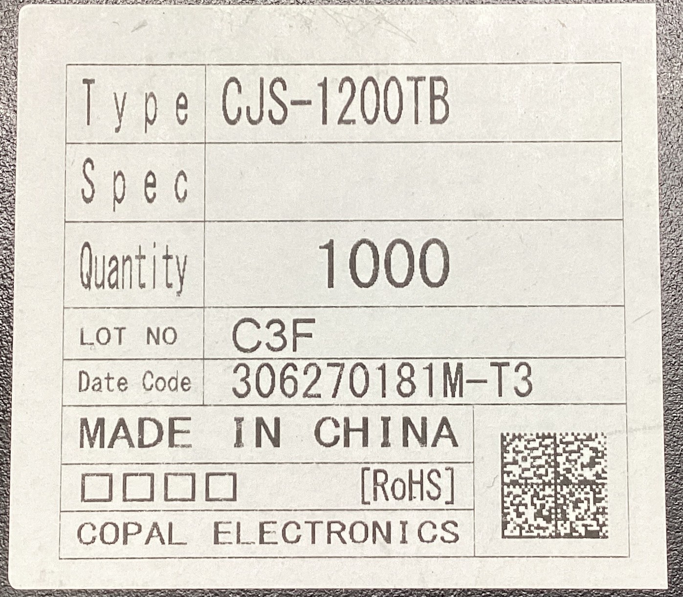 CJS-1200TB