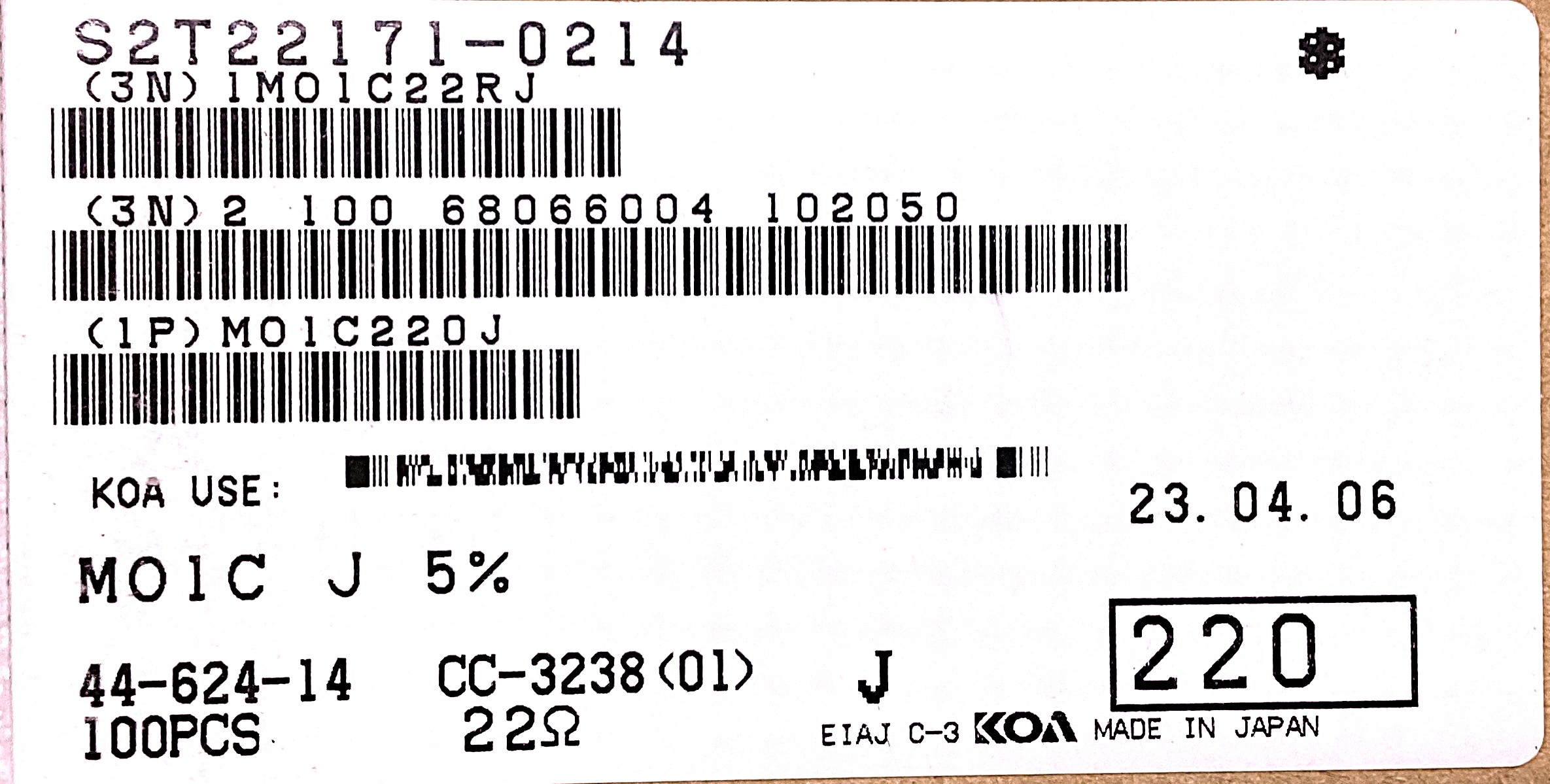 MO1C220J