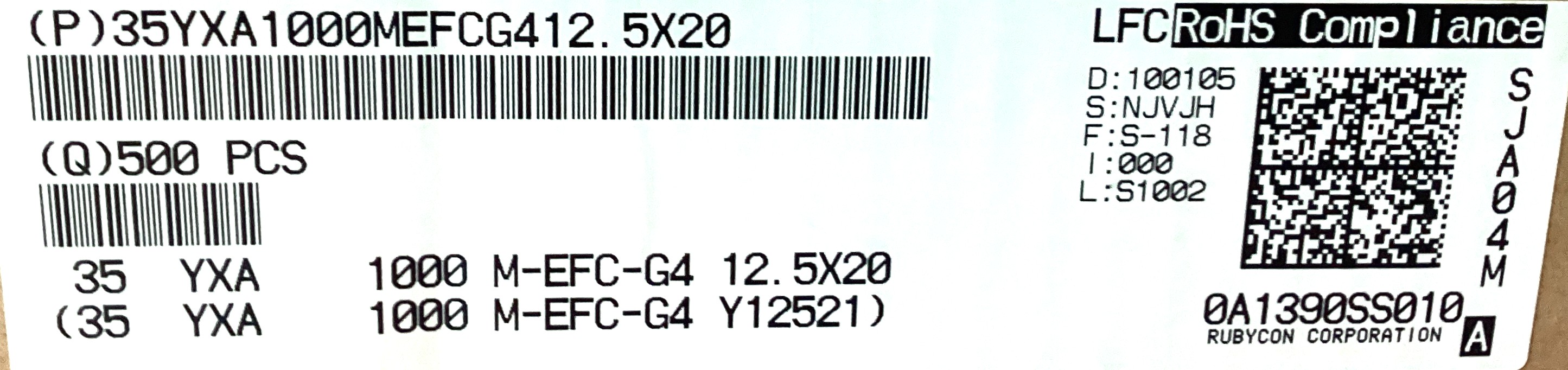 35YXA1000MEFCG412.5X20