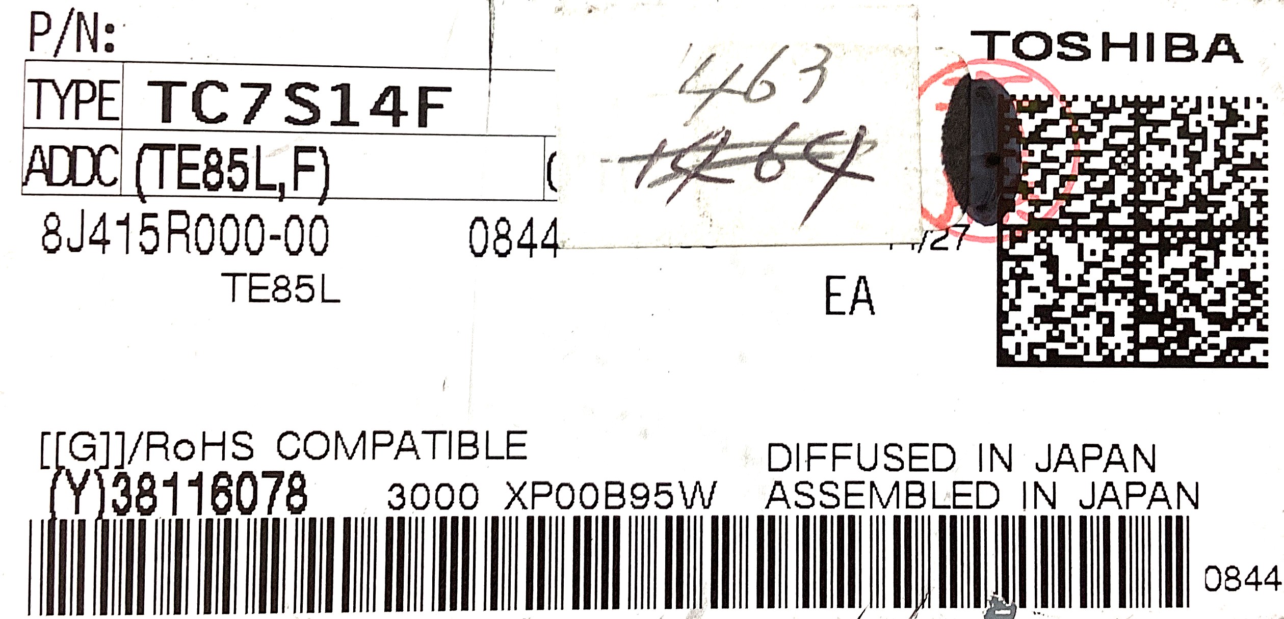 TC7S14F(TE85L,F)