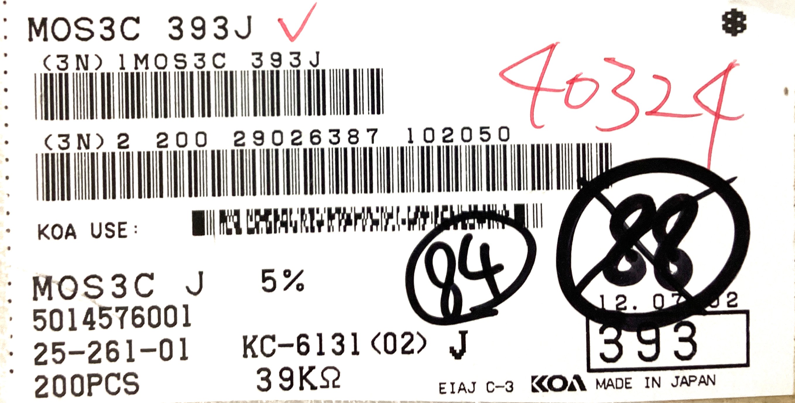 MOS3C393J