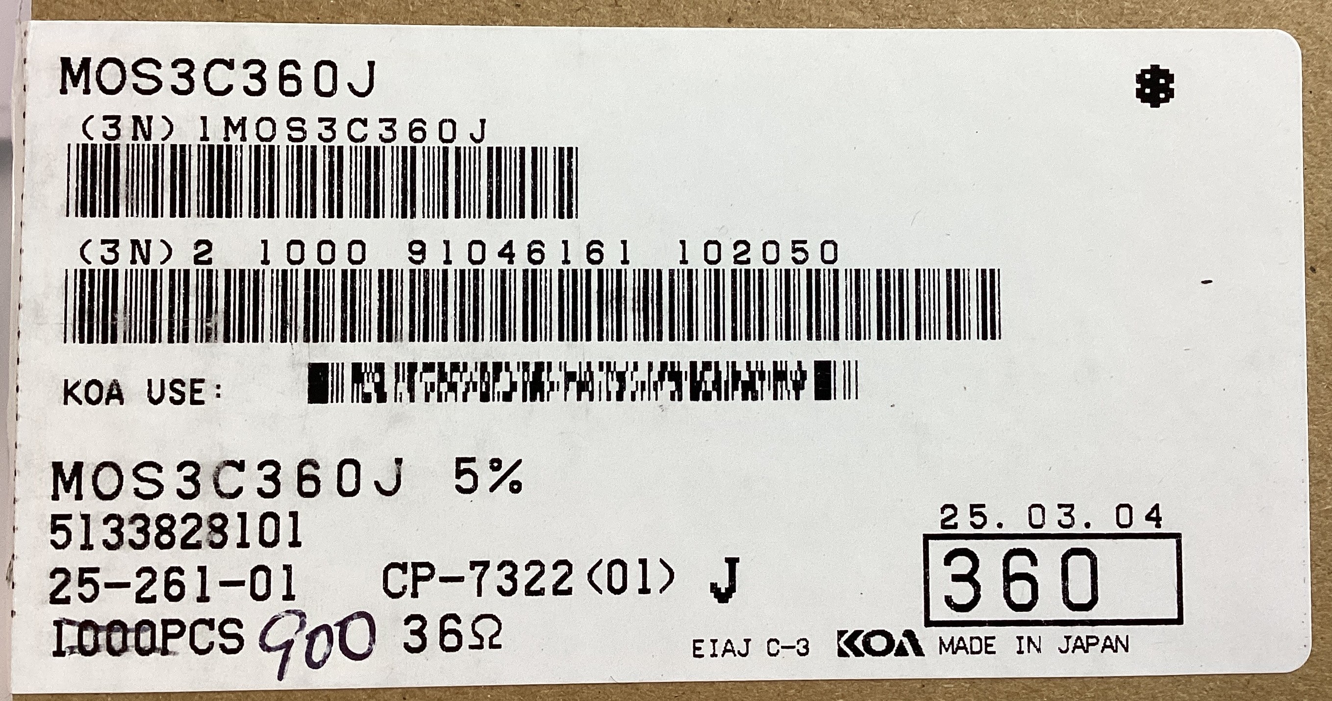 MOS3C360J