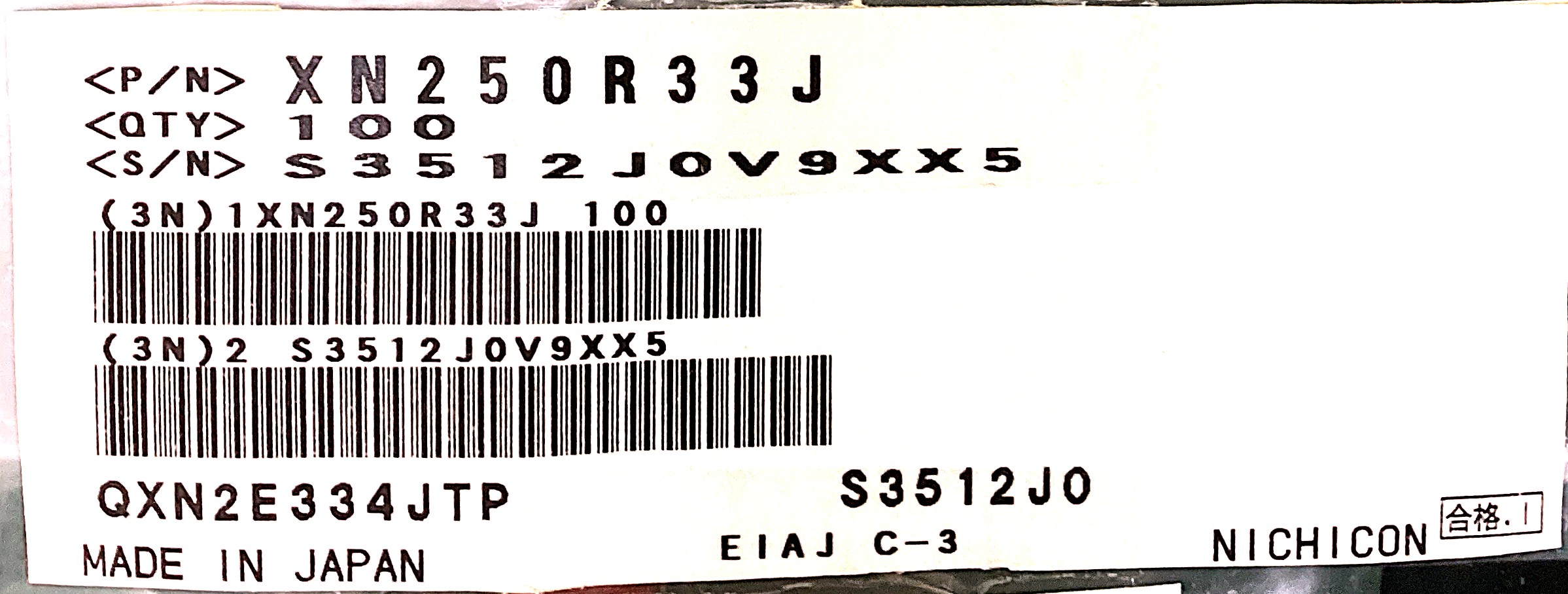 QXN2E334JTP