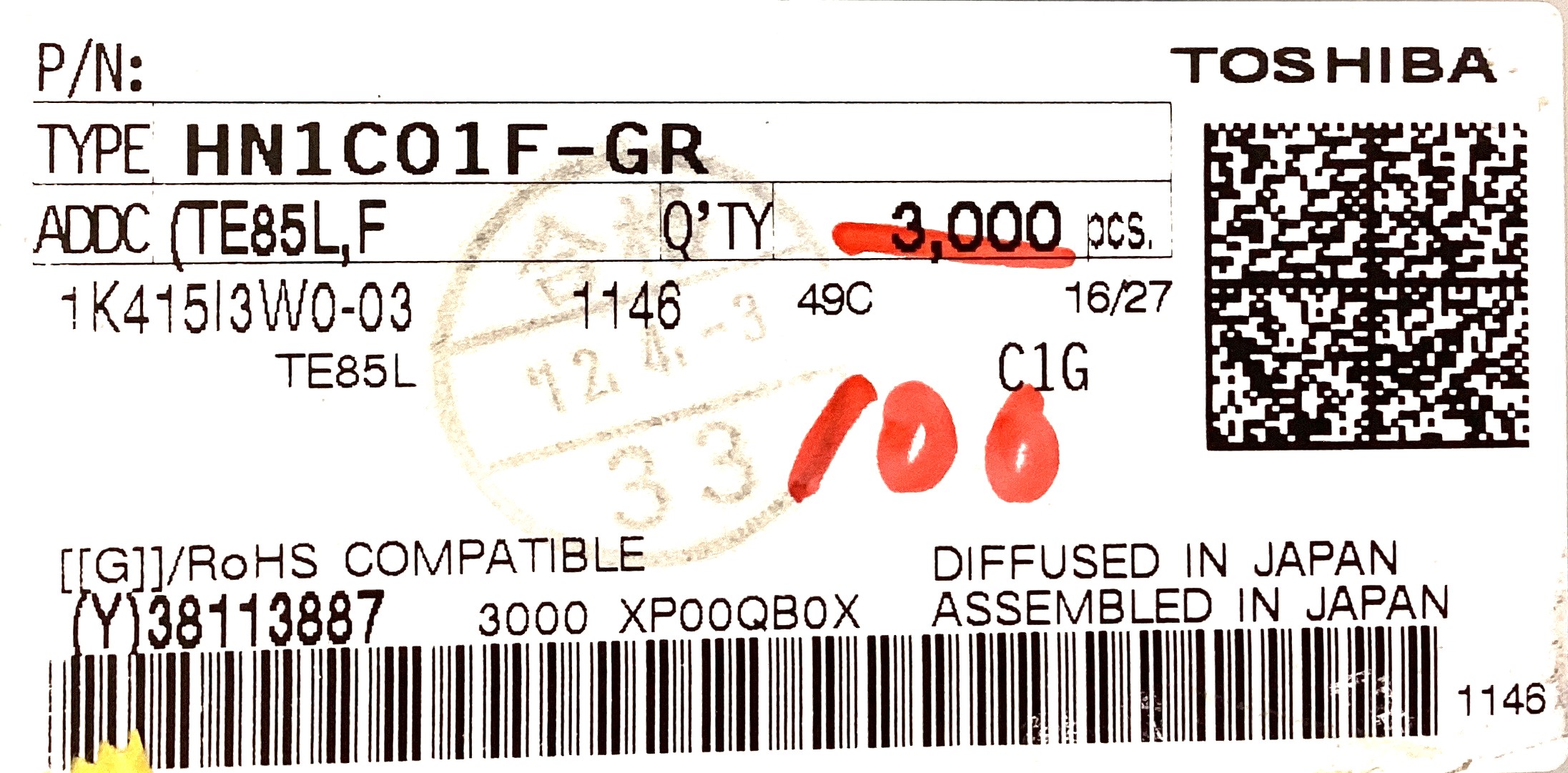 HN1C01F-GR(TE85LF)