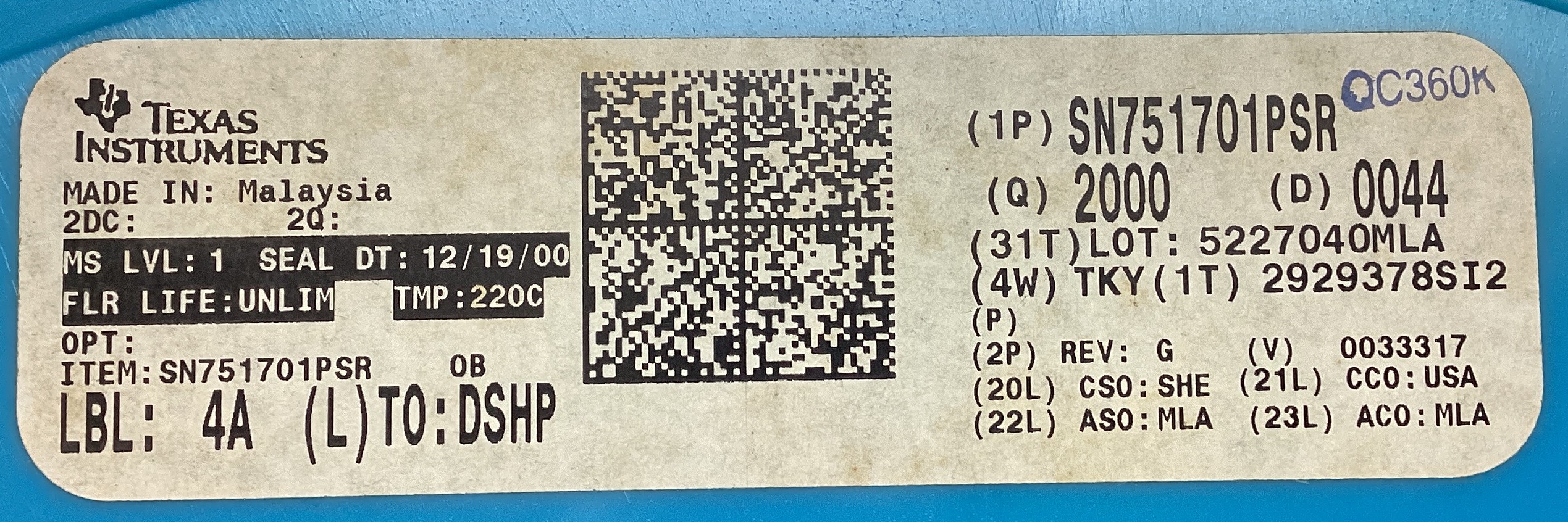 SN751701PSR