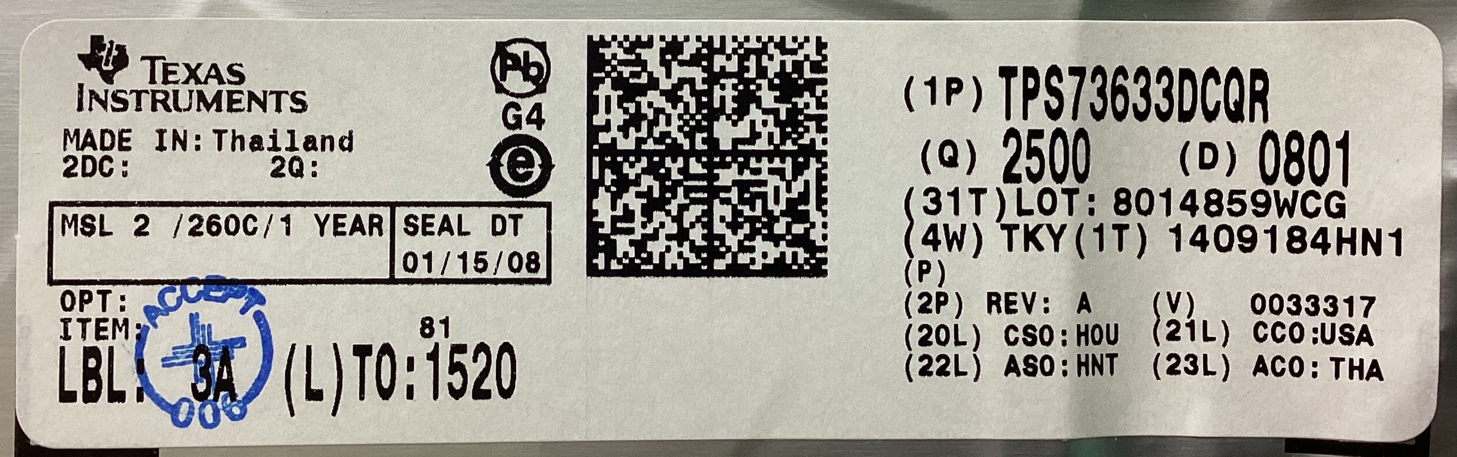 TPS73633DCQR