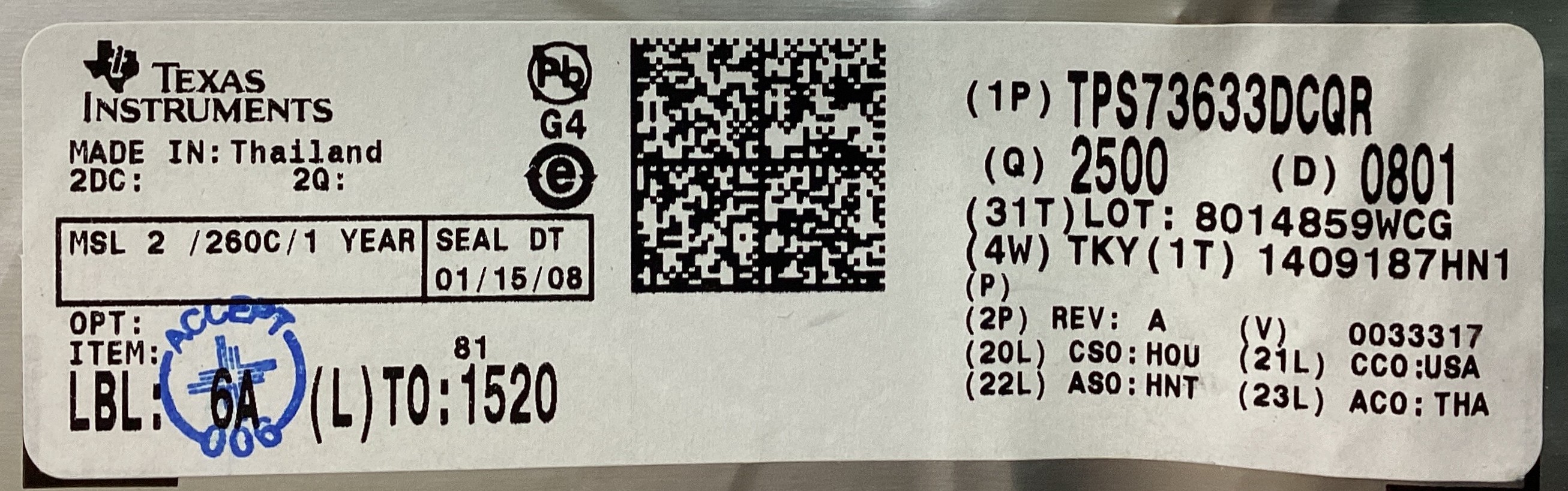 TPS73633DCQR