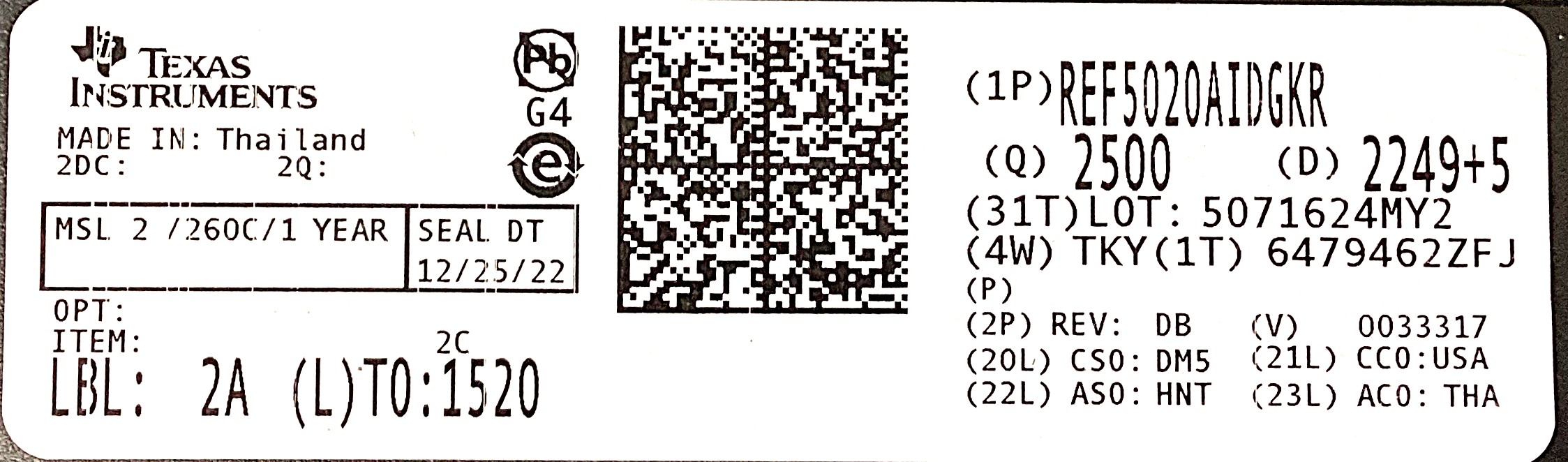 REF5020AIDGKR
