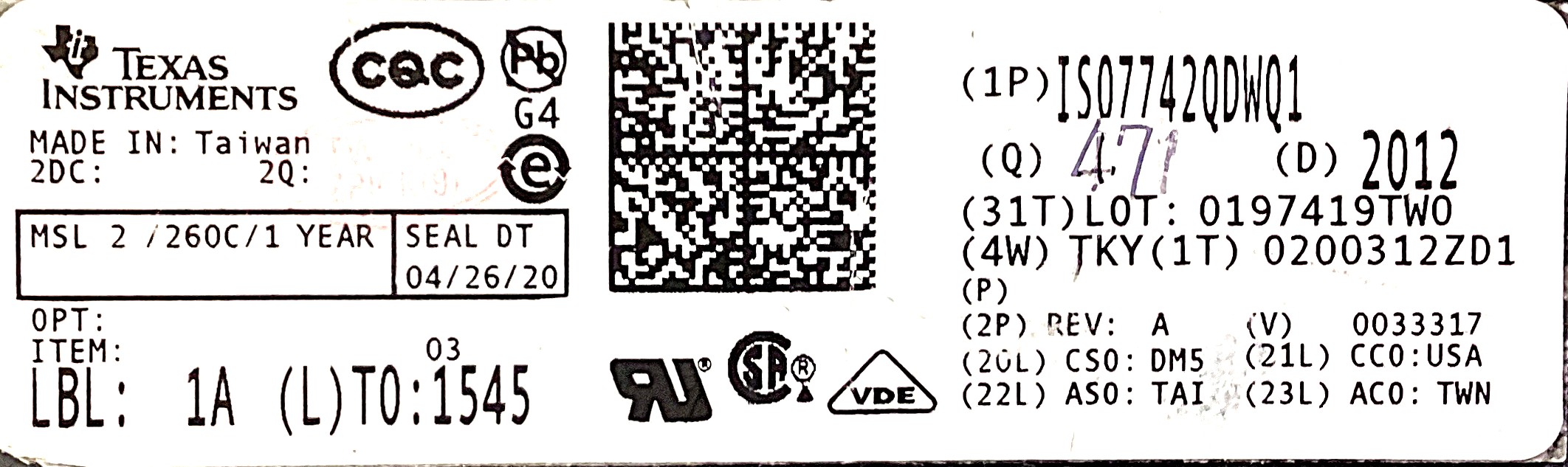 ISO7742QDWQ1