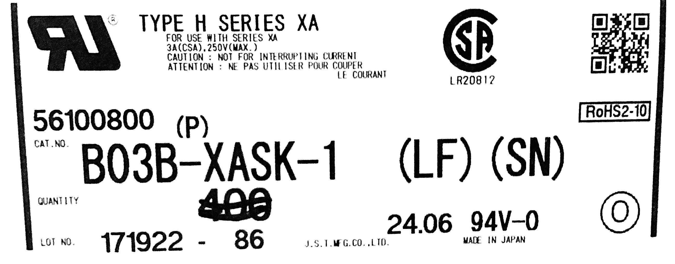B03B-XASK-1(LF)(SN)