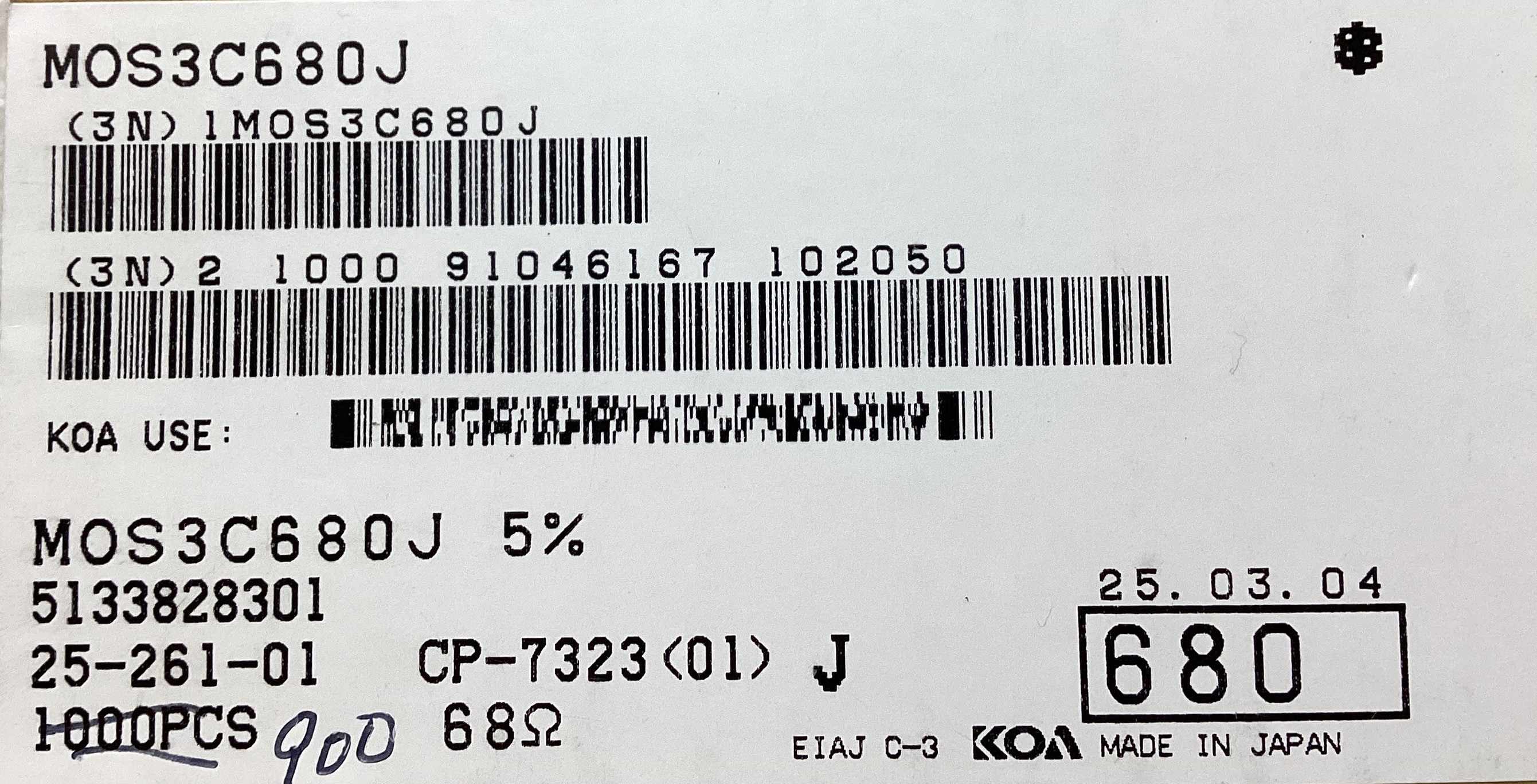 MOS3C680J
