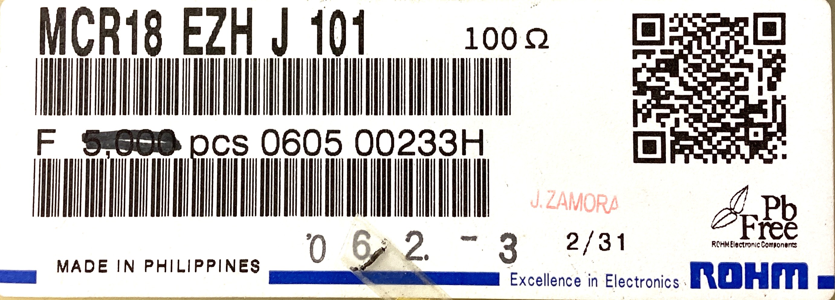 MCR18EZHJ101