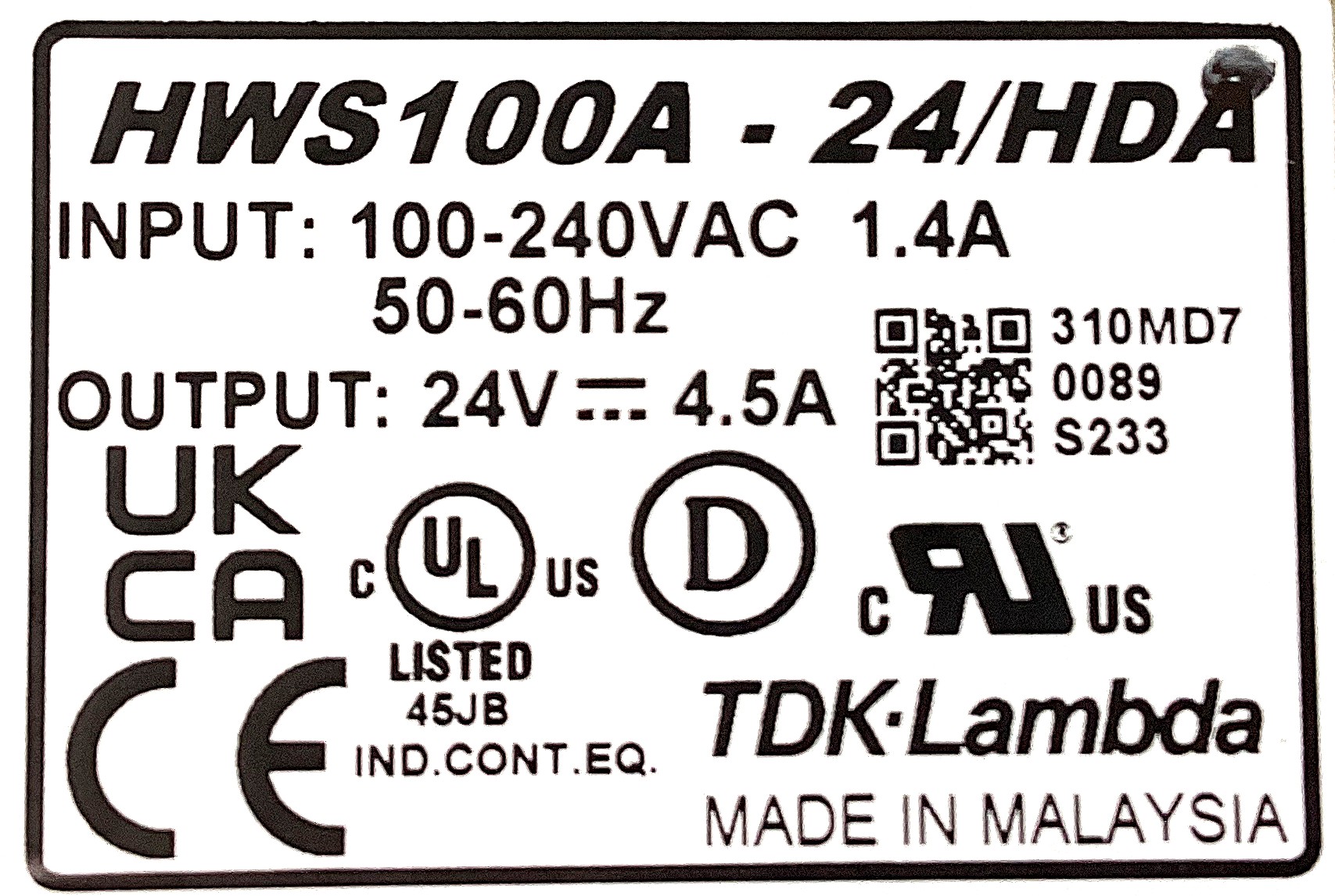 HWS100A-24/HDA