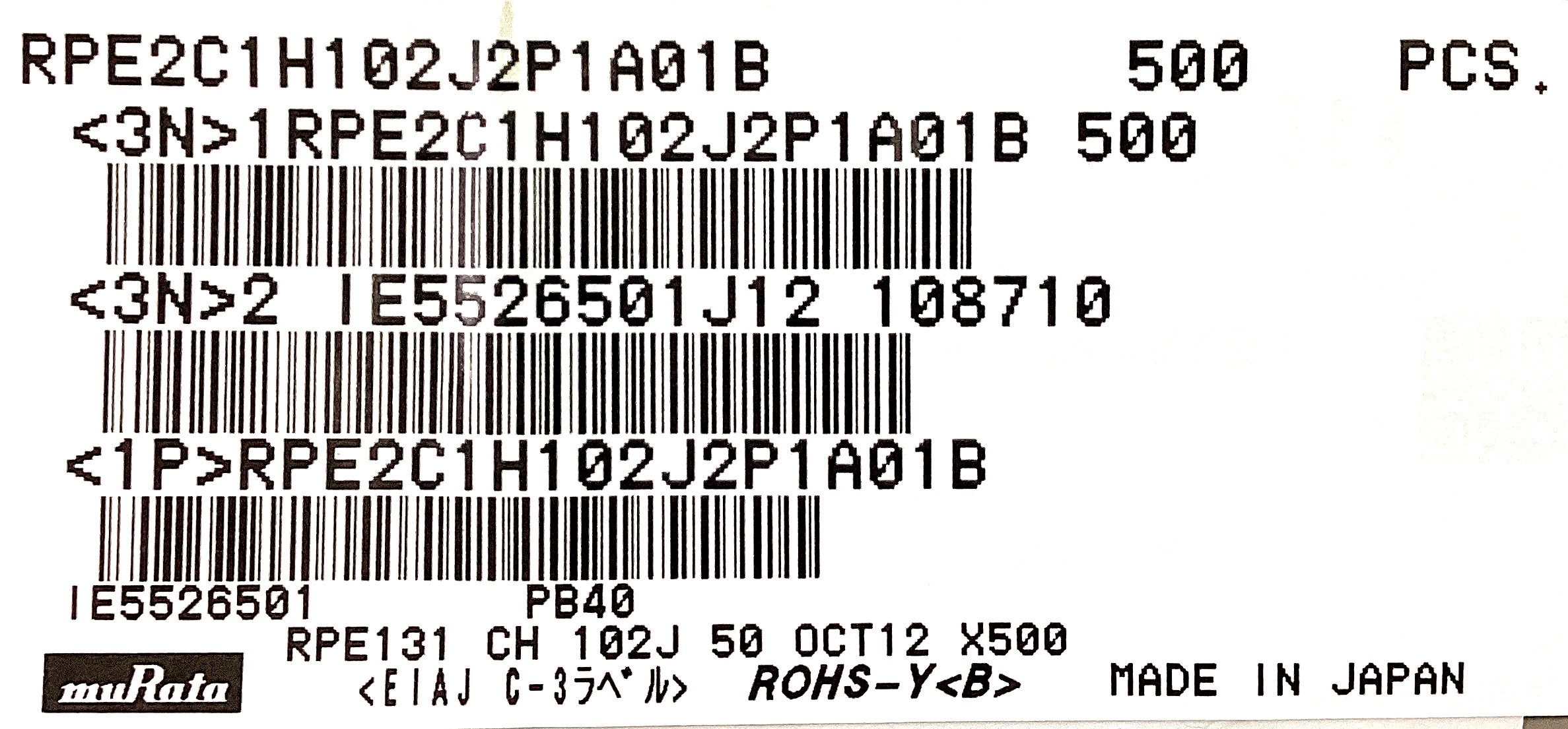 RPE2C1H102J2P1A01B