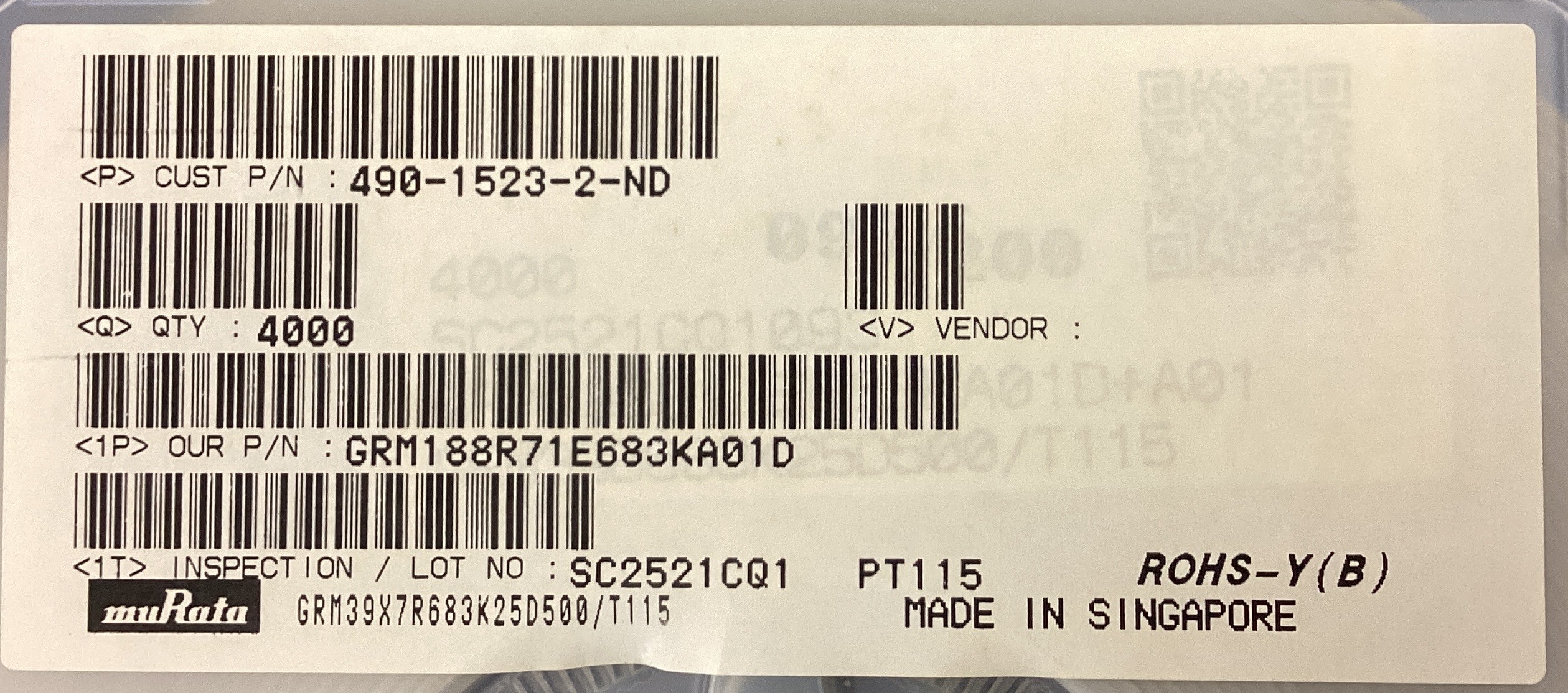 GRM188R71E683KA
