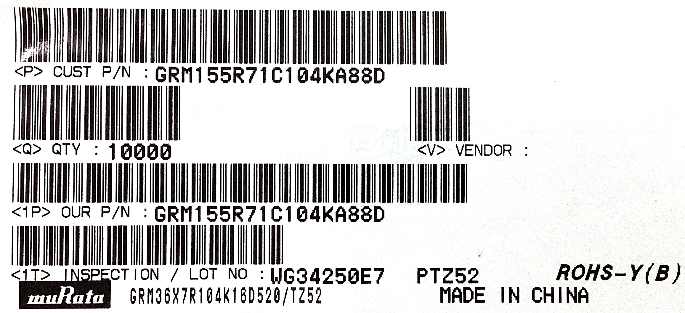 GRM155R71C104KA88D