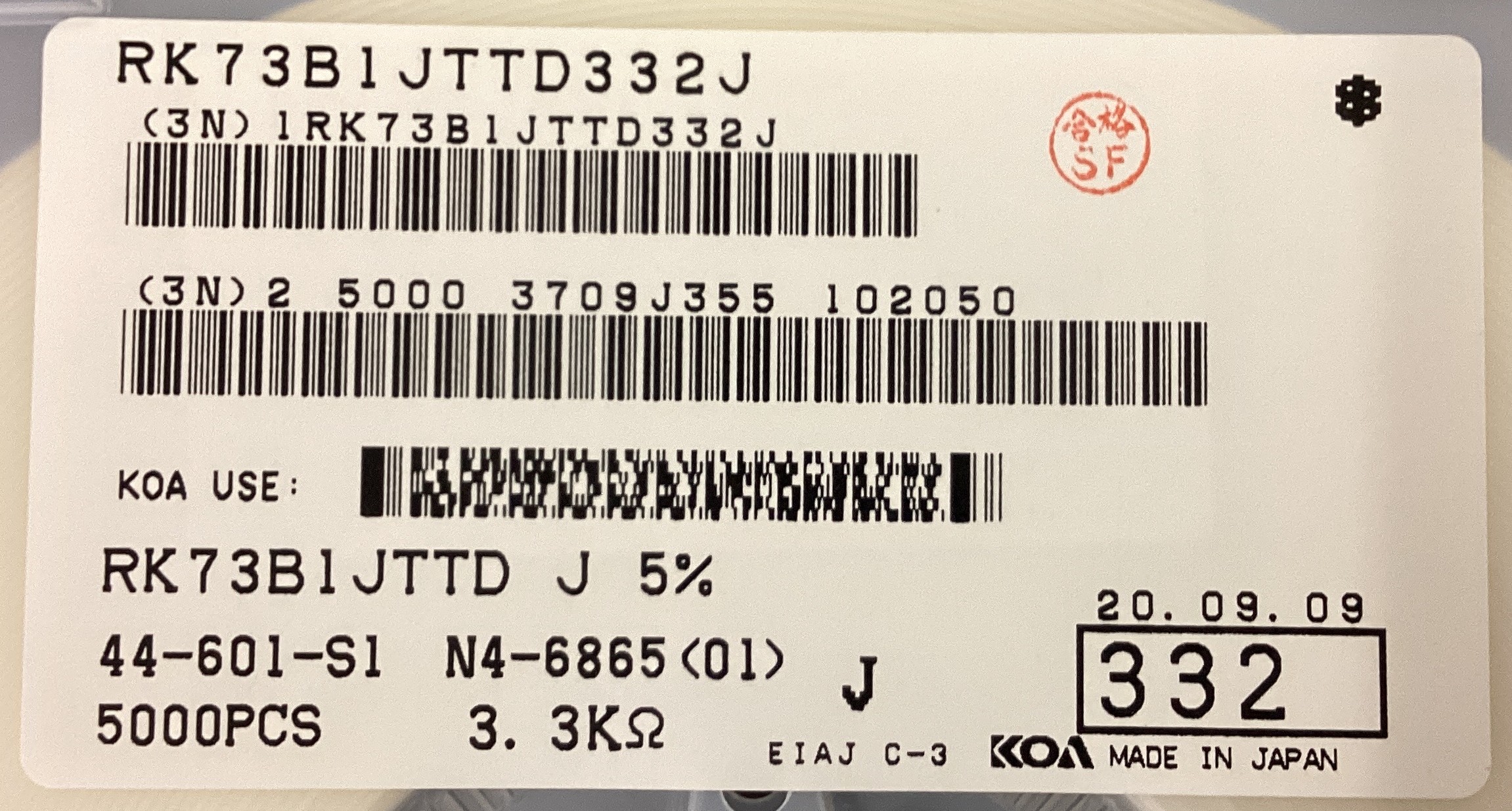 RK73B1JTTD332J