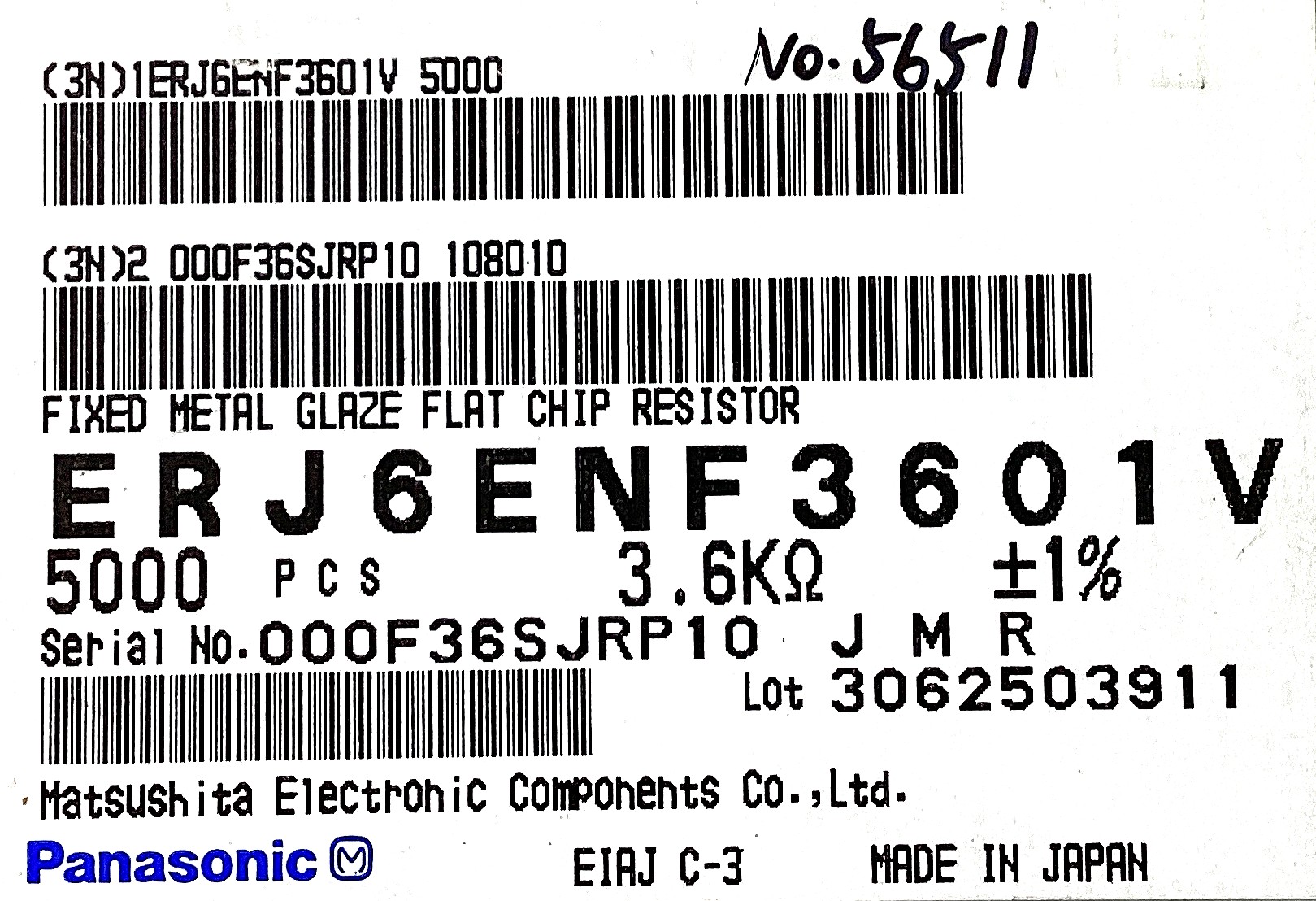 ERJ6ENF3601V